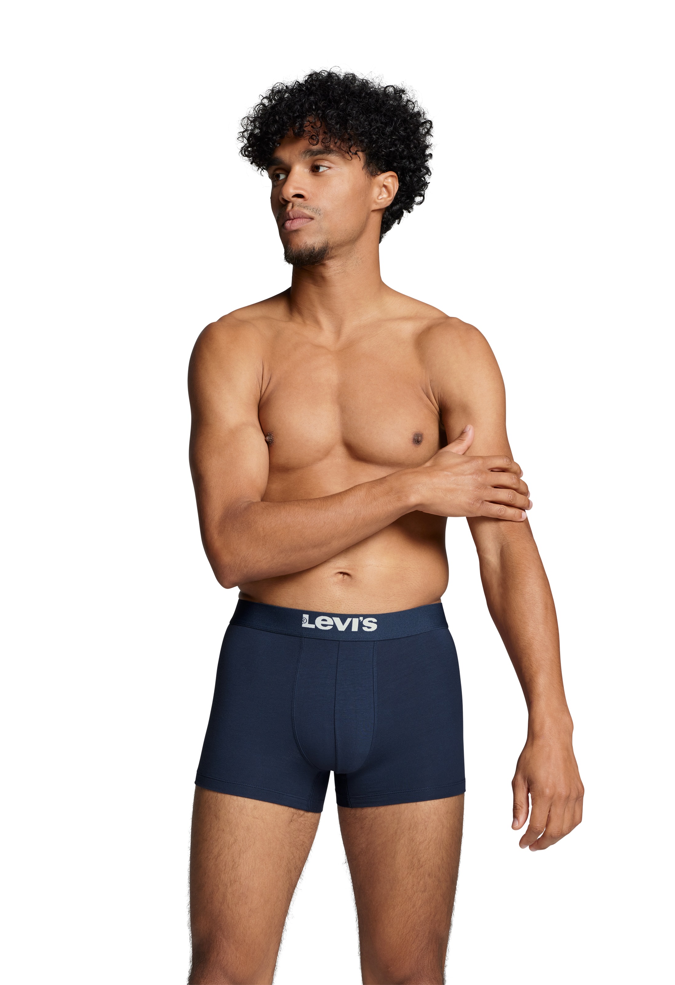 Levi's® Trunk »LEVIS MEN SOLID BASIC TRUNK ORG CO 2P«, (Packung, 2er Pack), mit breitem Logobund