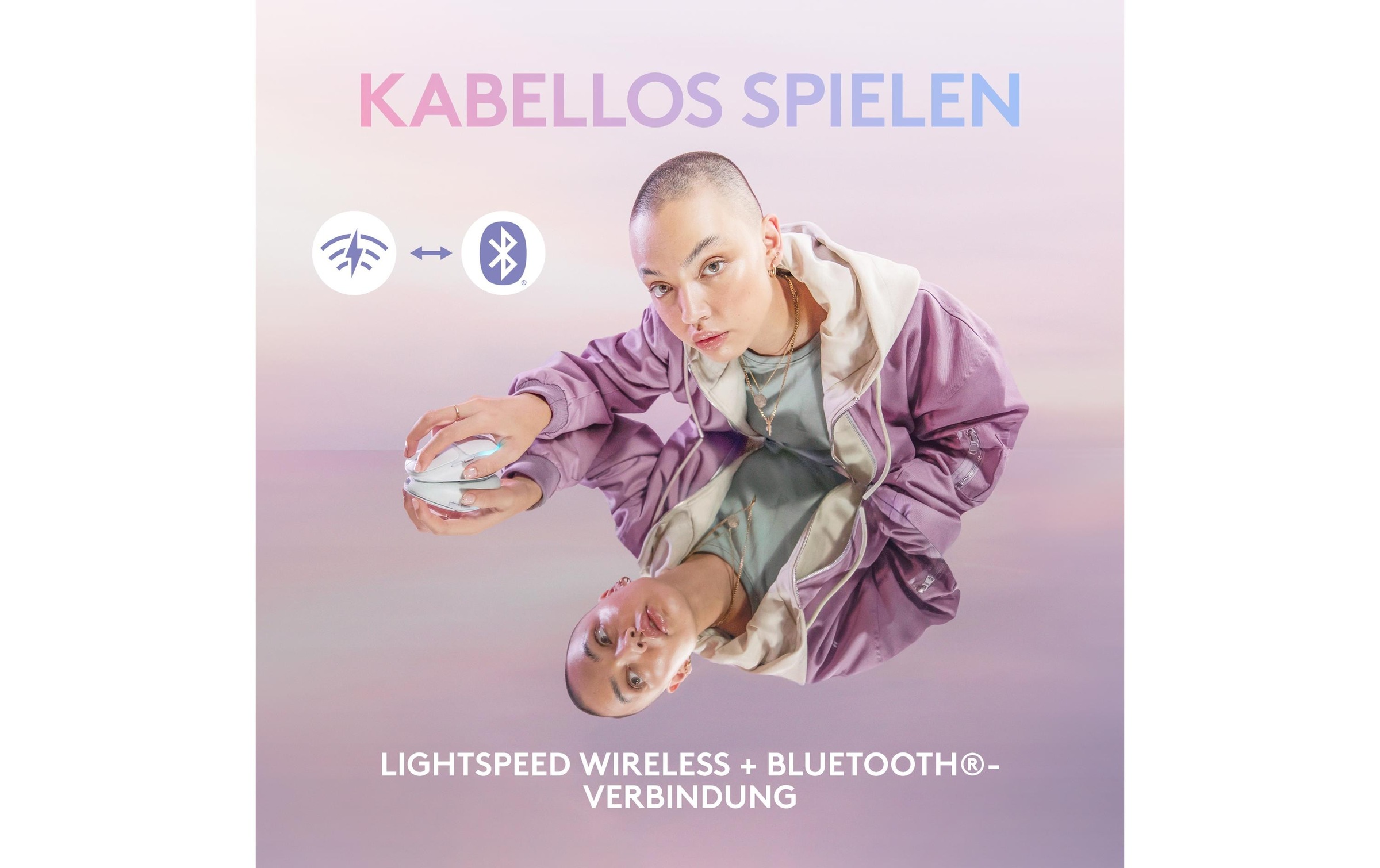 Logitech Gaming-Maus »Logitech G705 Gaming Mouse off white«, kabellos