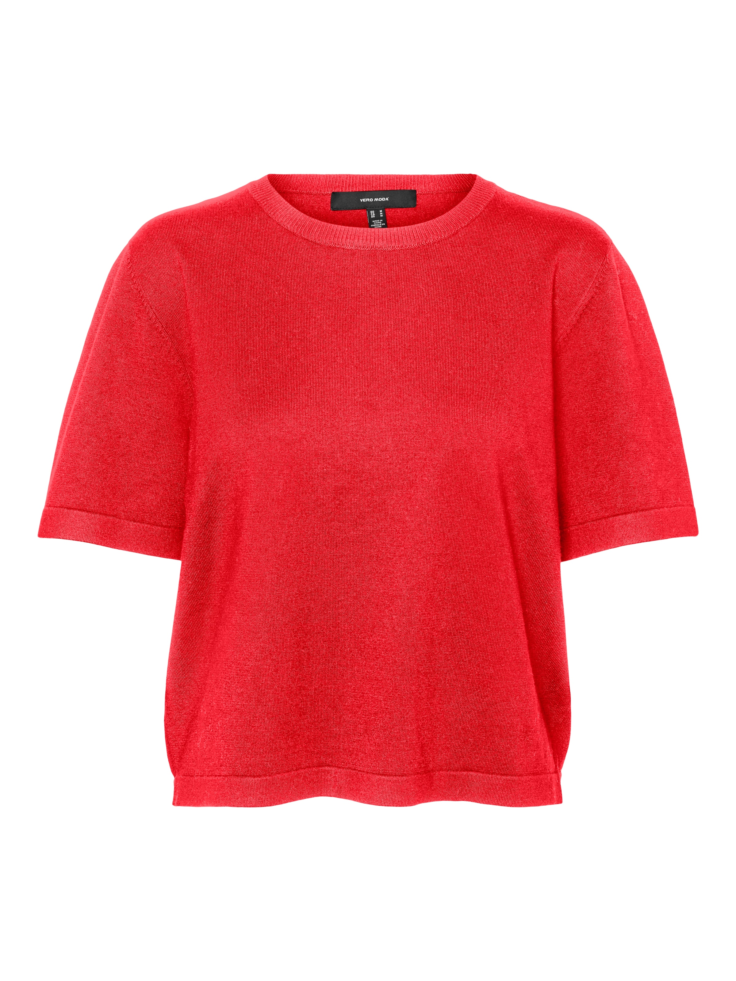 Vero Moda Kurzarmpullover »VMSILJE 2/4 O-NCK OVERSIZE PULL GA NOOS«