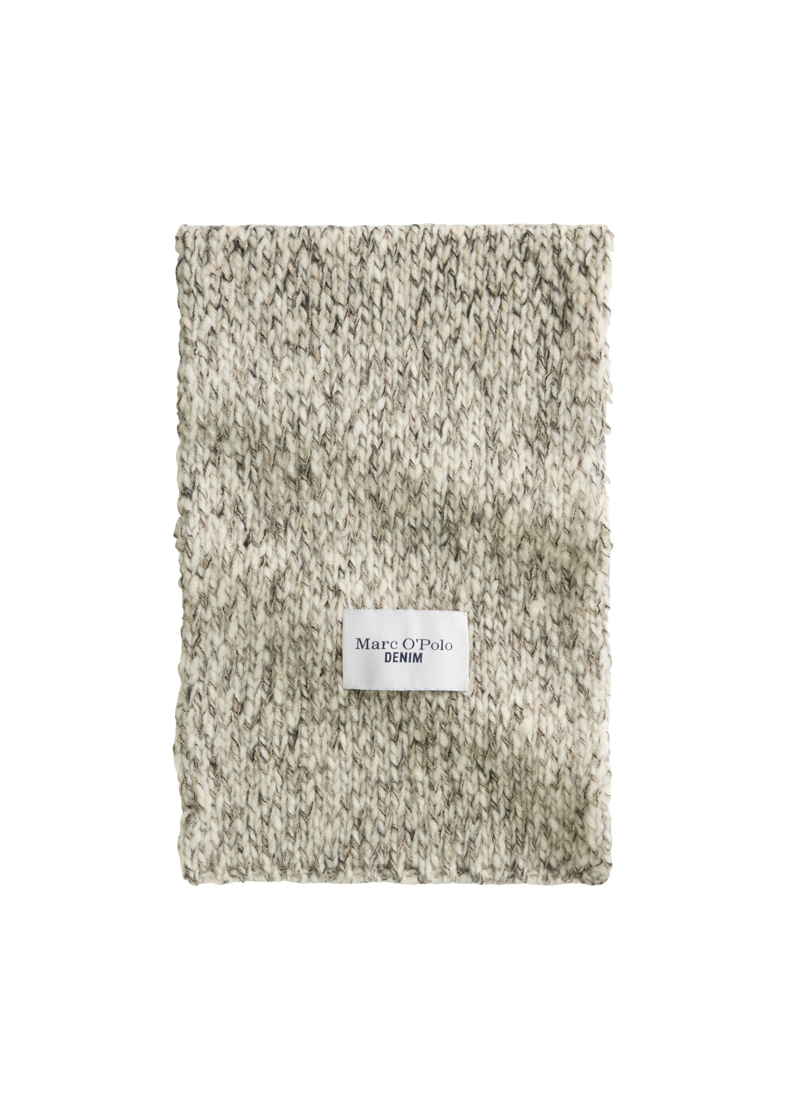 Marc O'Polo DENIM Strickschal aus hochwertigem Wollmix, Masse ca.: 210 cm x 28 cm
