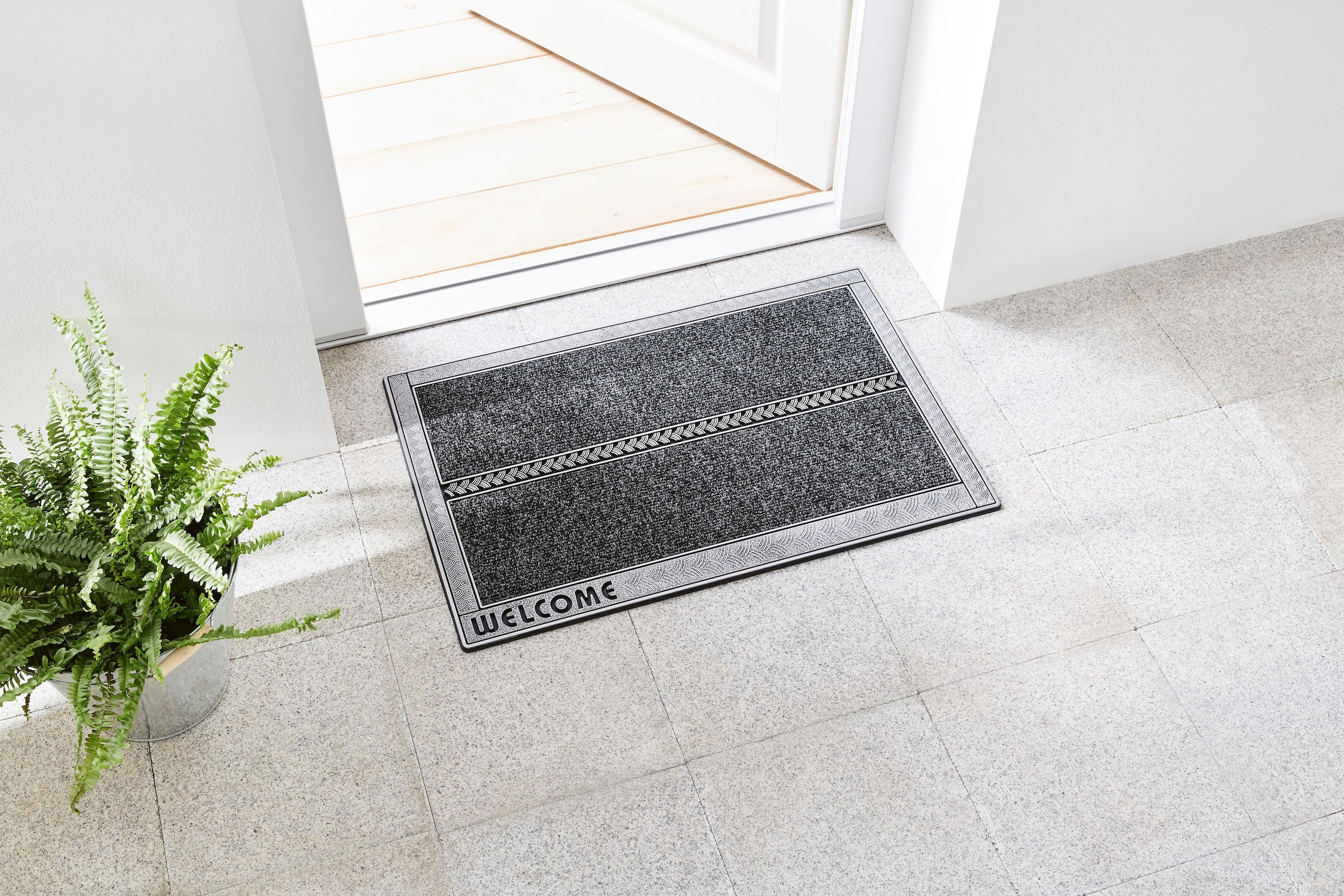 Home2Fashion Fussmatte »SE Clean Palace«, rechteckig, 8 mm Höhe