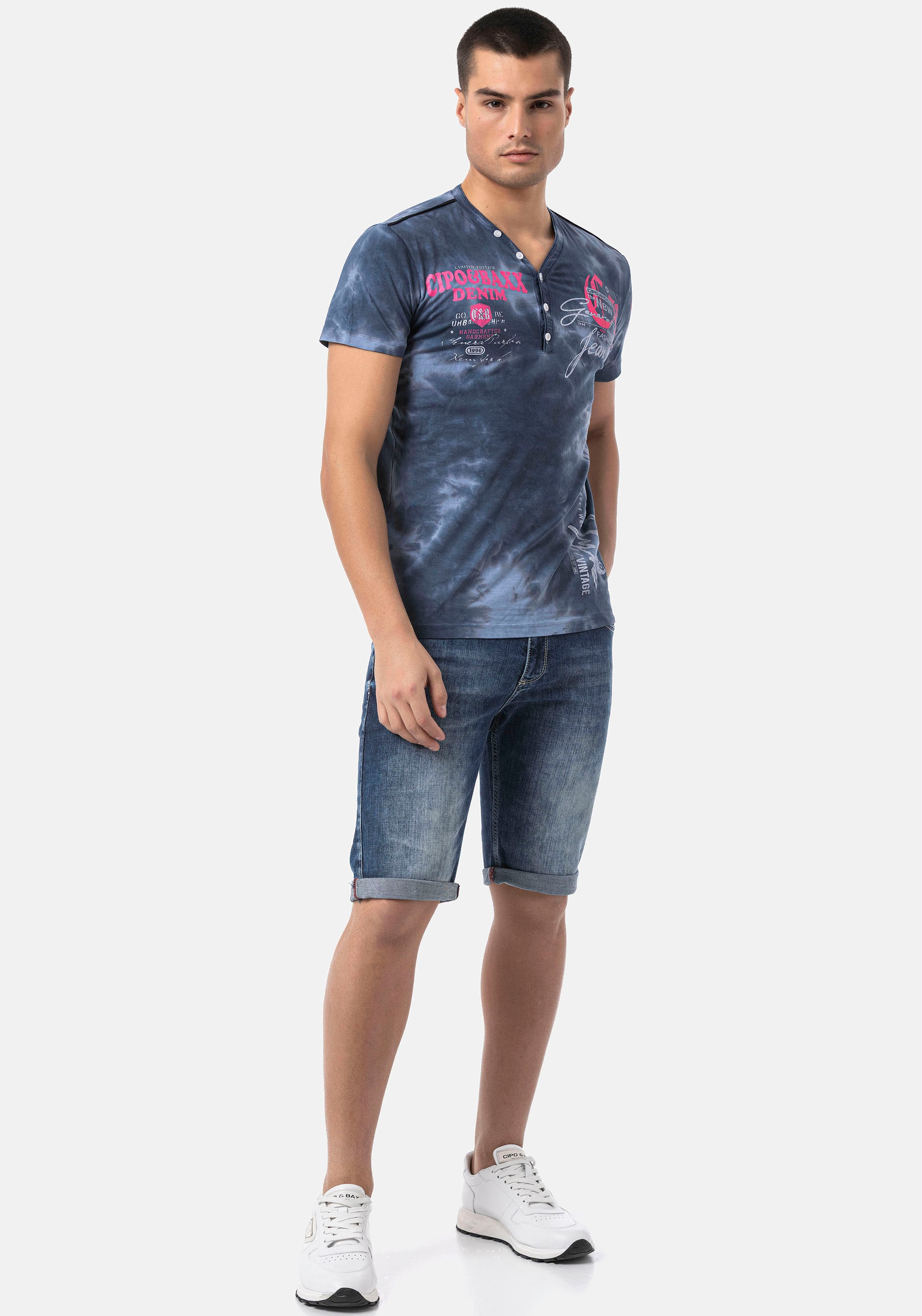 Cipo & Baxx Kurzarmshirt