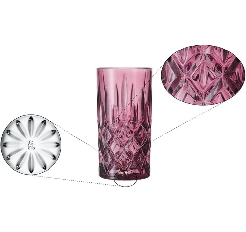 Nachtmann Cocktailglas "Noblesse, Berry, 2 Stück"