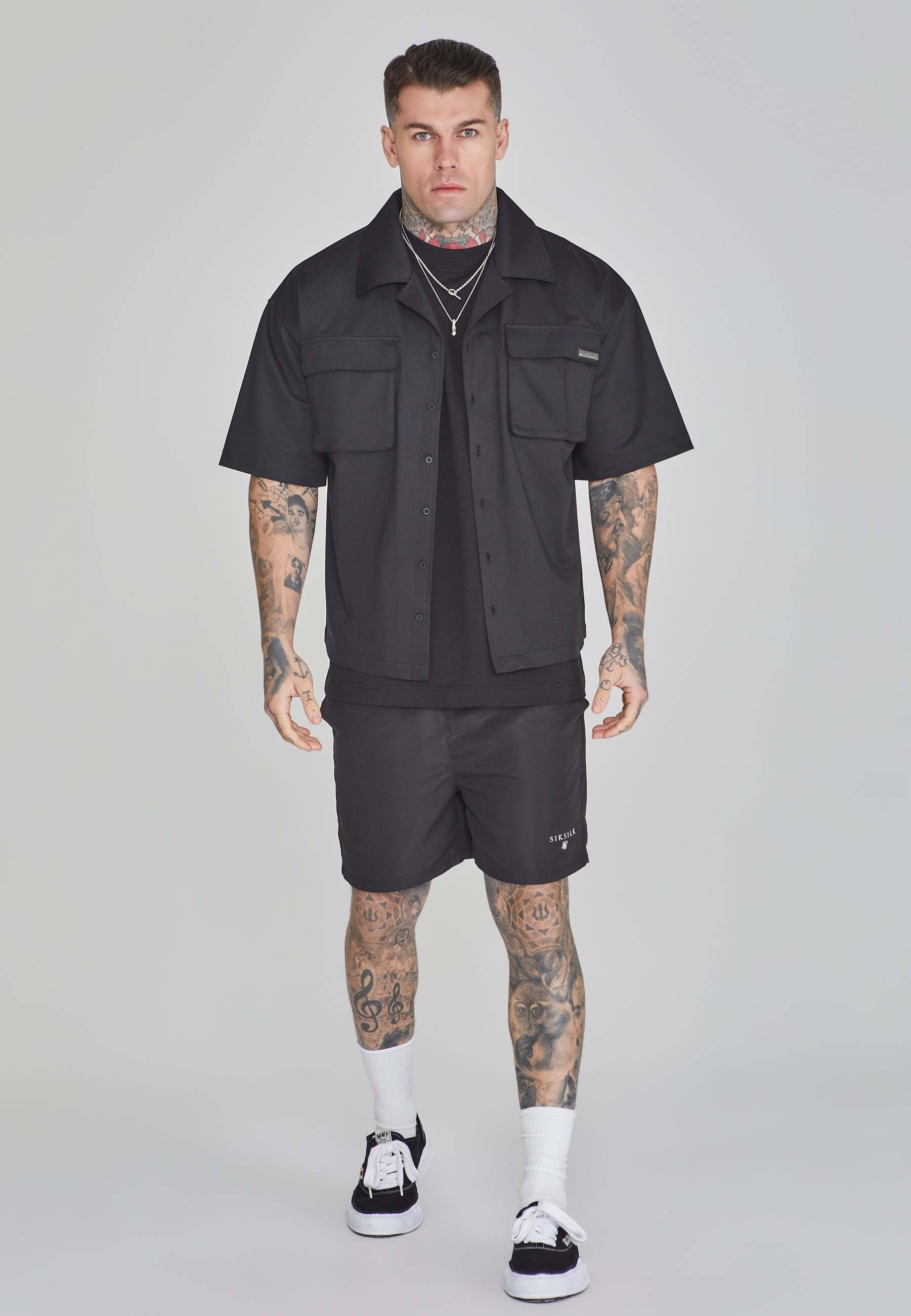 Siksilk Kurzarmhemd »Siksilk Kurzarmhemd Flight Utility Shirt«