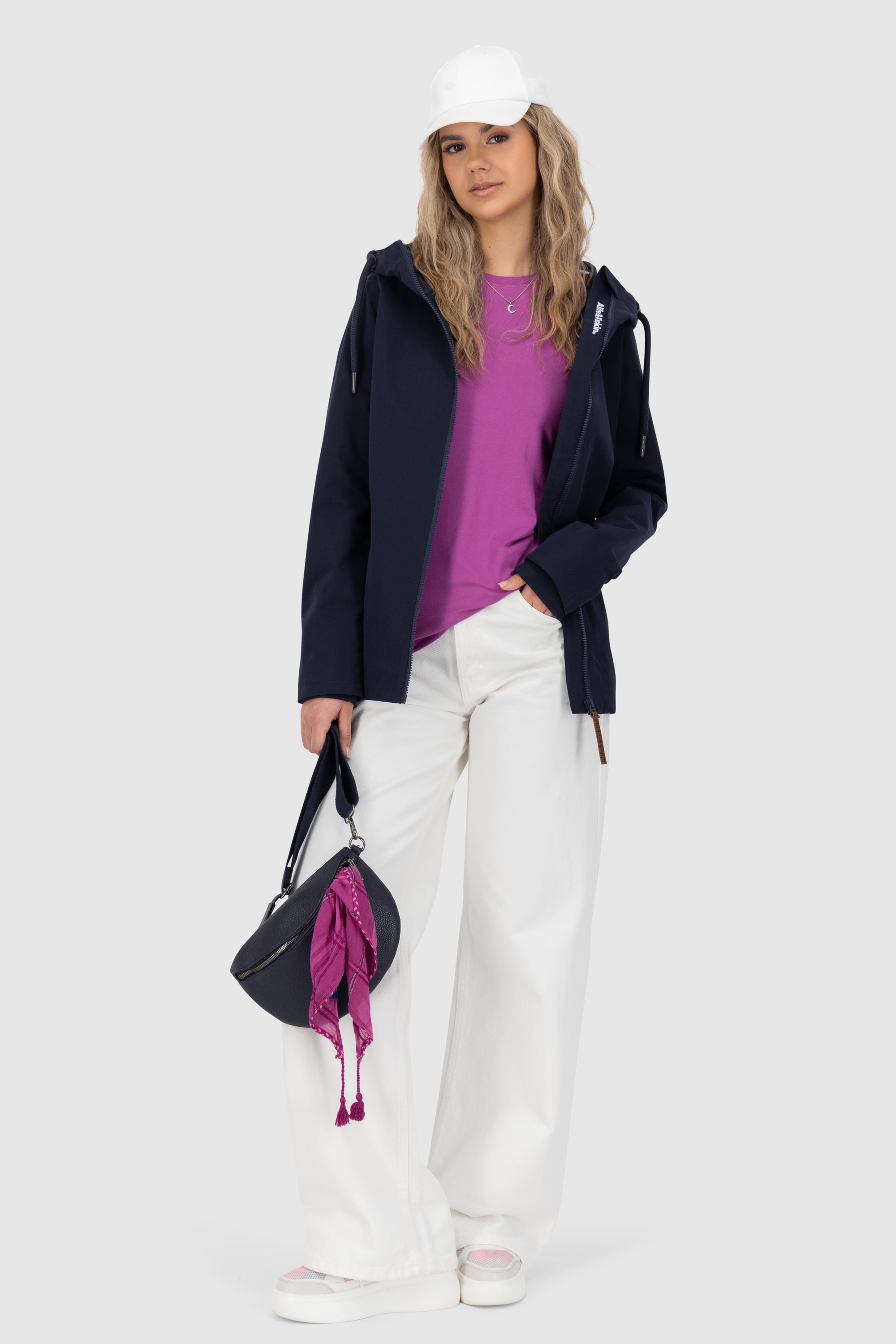 Alife & Kickin Sommerjacke »BETTYAKA«, mit Kapuze