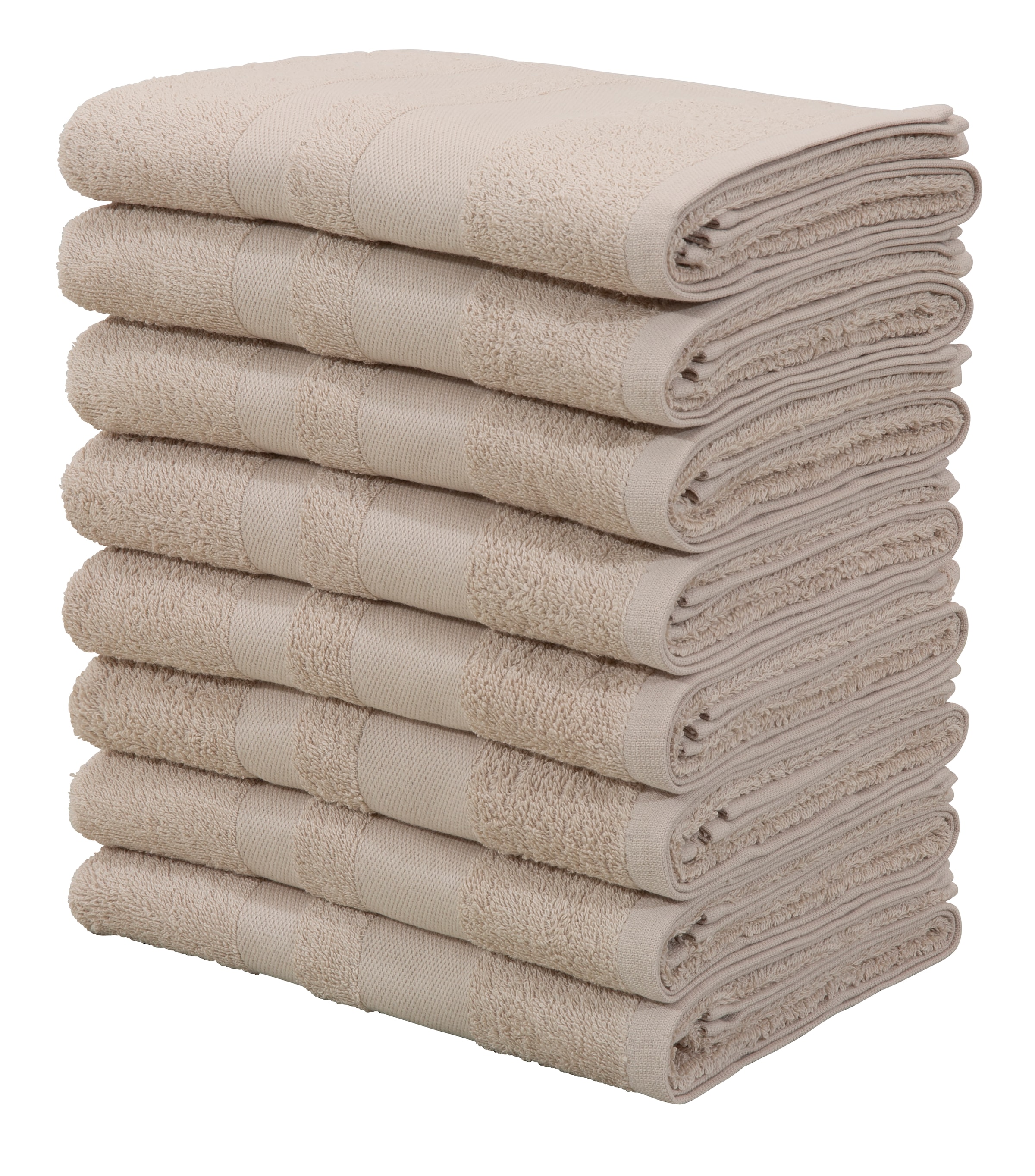 my home Handtuch Set »Vanessa«, Set, 8 tlg., Walkfrottee, Handtücher mit  Bordüre, einfarbiges Handtuch-Set aus 100% Baumwolle online kaufen |  Jelmoli-Versand