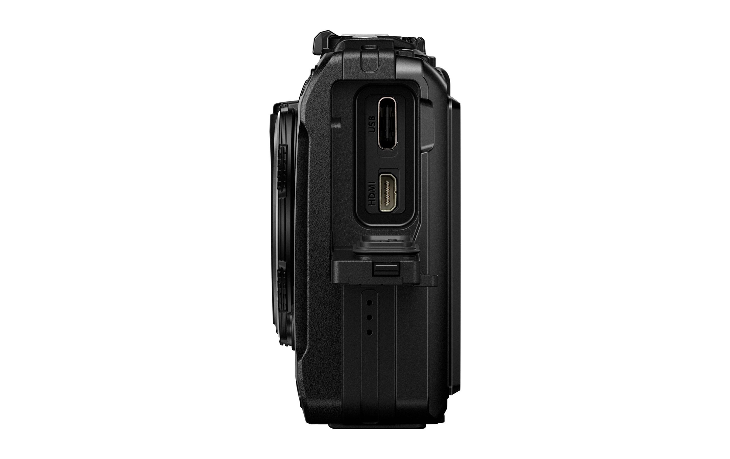 Olympus Kompaktkamera »TG-7 Schwarz«, 12 MP, WLAN (WiFi)