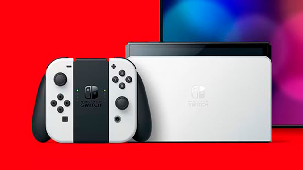 Nintendo Switch Konsolen-Set »OLED weiss inkl. Mario Party Jamboree und exklusiver Nintendo Decke«
