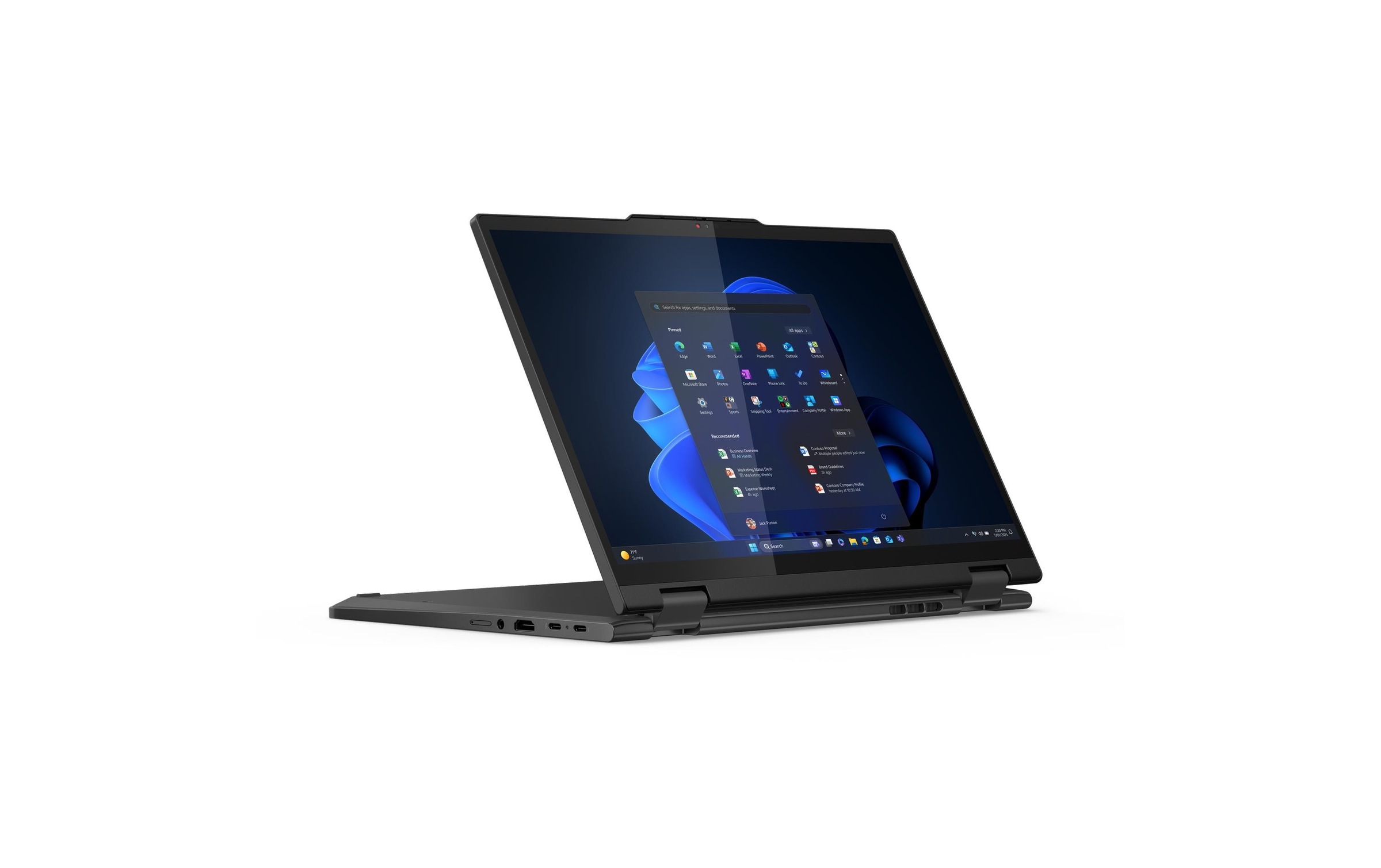 Lenovo Notebook »ThinkPad T14s 2-in-1 G1«, / 14 Zoll, Intel, Core Ultra 7, Intel Graphics, Active Pen Support, Webcam