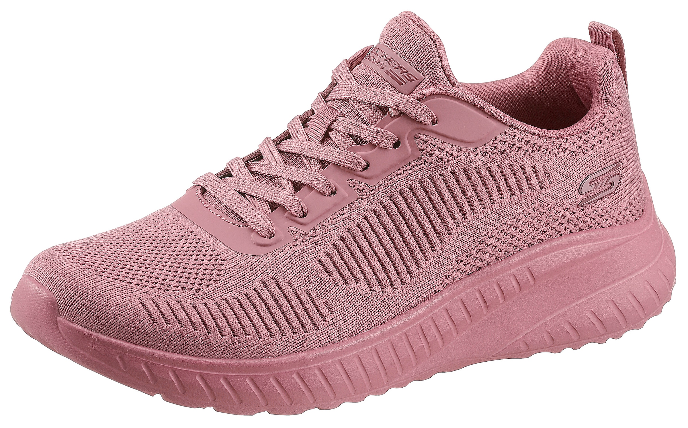 Skechers Sneaker »BOBS SQUAD CHAOS FACE OFF« Freizeitschuh, Halbschuh, Schnürschuh mit Komfort-Innensohle