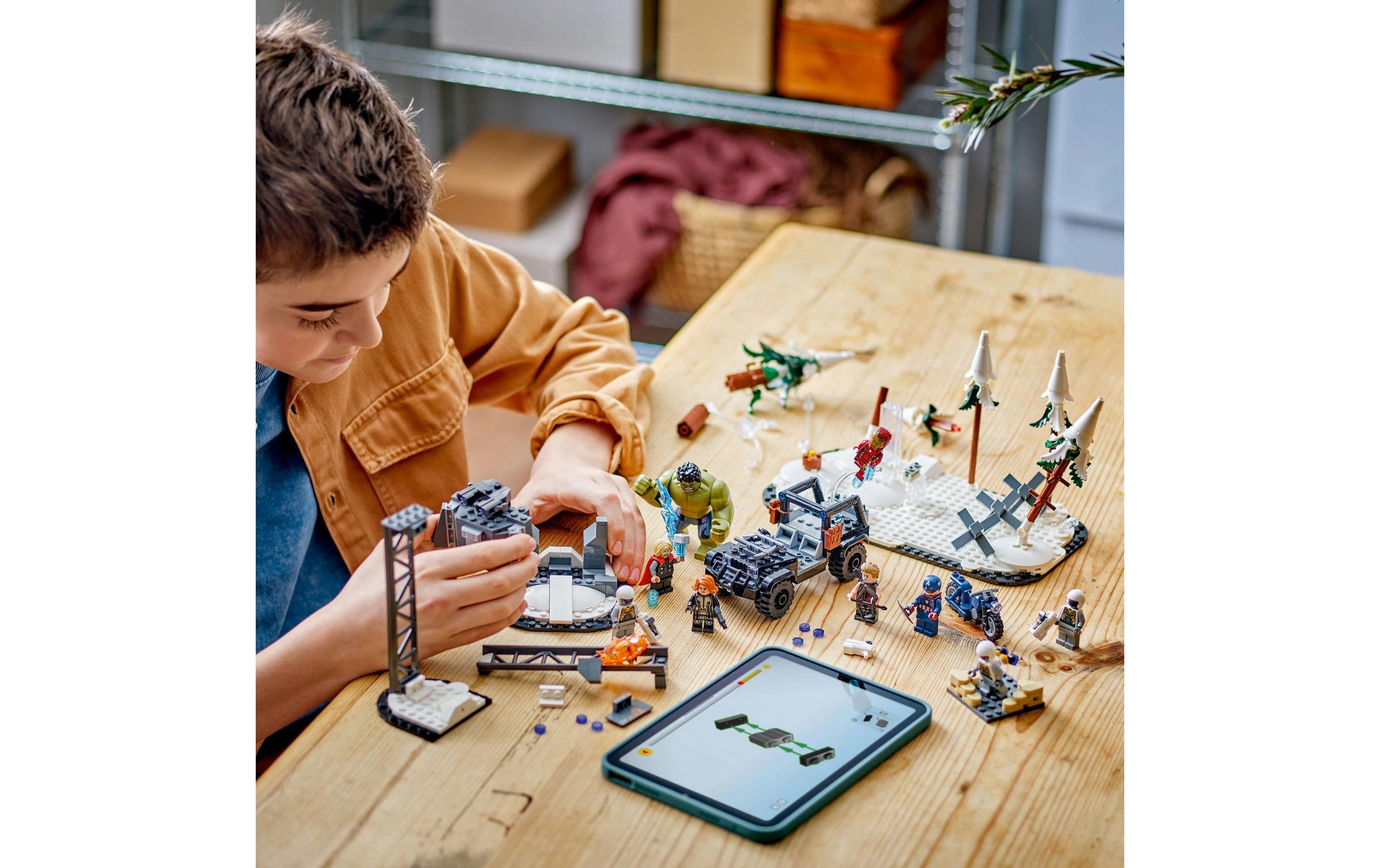 LEGO® Konstruktionsspielsteine »Marvel Avengers Assemble: Age of Ultron 76291«, (613 St.)