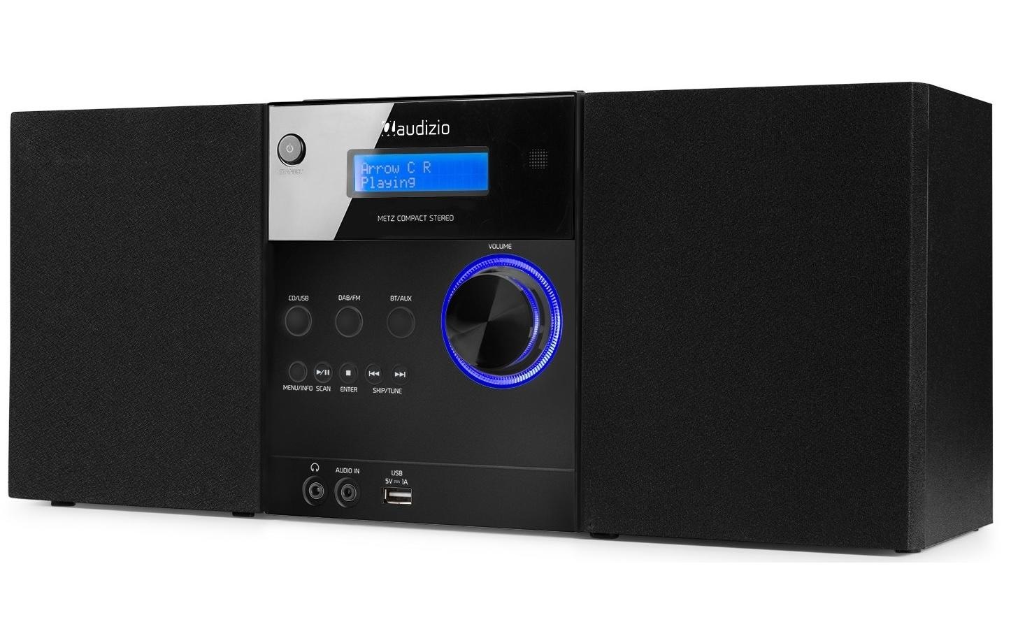 AUDIZIO Stereoanlage »Metz« ( Digitalradio (DAB+)   FM-Tuner 30 W)