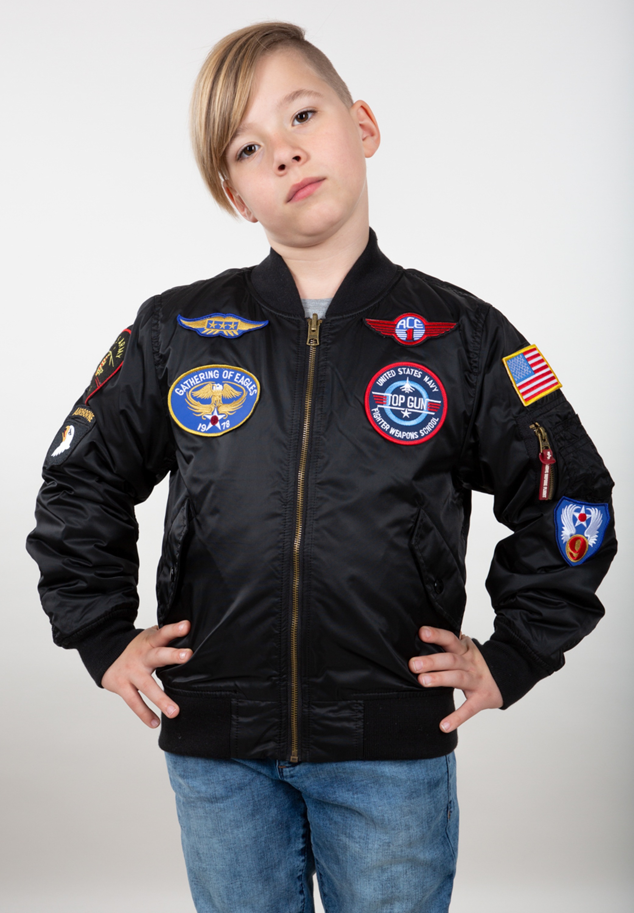 Alpha Industries Bomberjacke »Alpha Industries Kids - Bomber Jackets MA-1 Patch Kids«