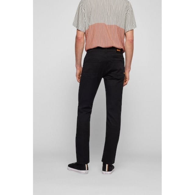 BOSS ORANGE Slim-fit-Jeans »Delaware BC-L-C«, mit Leder-Markenlabel am  hinteren Bundabschluss online shoppen | Jelmoli-Versand