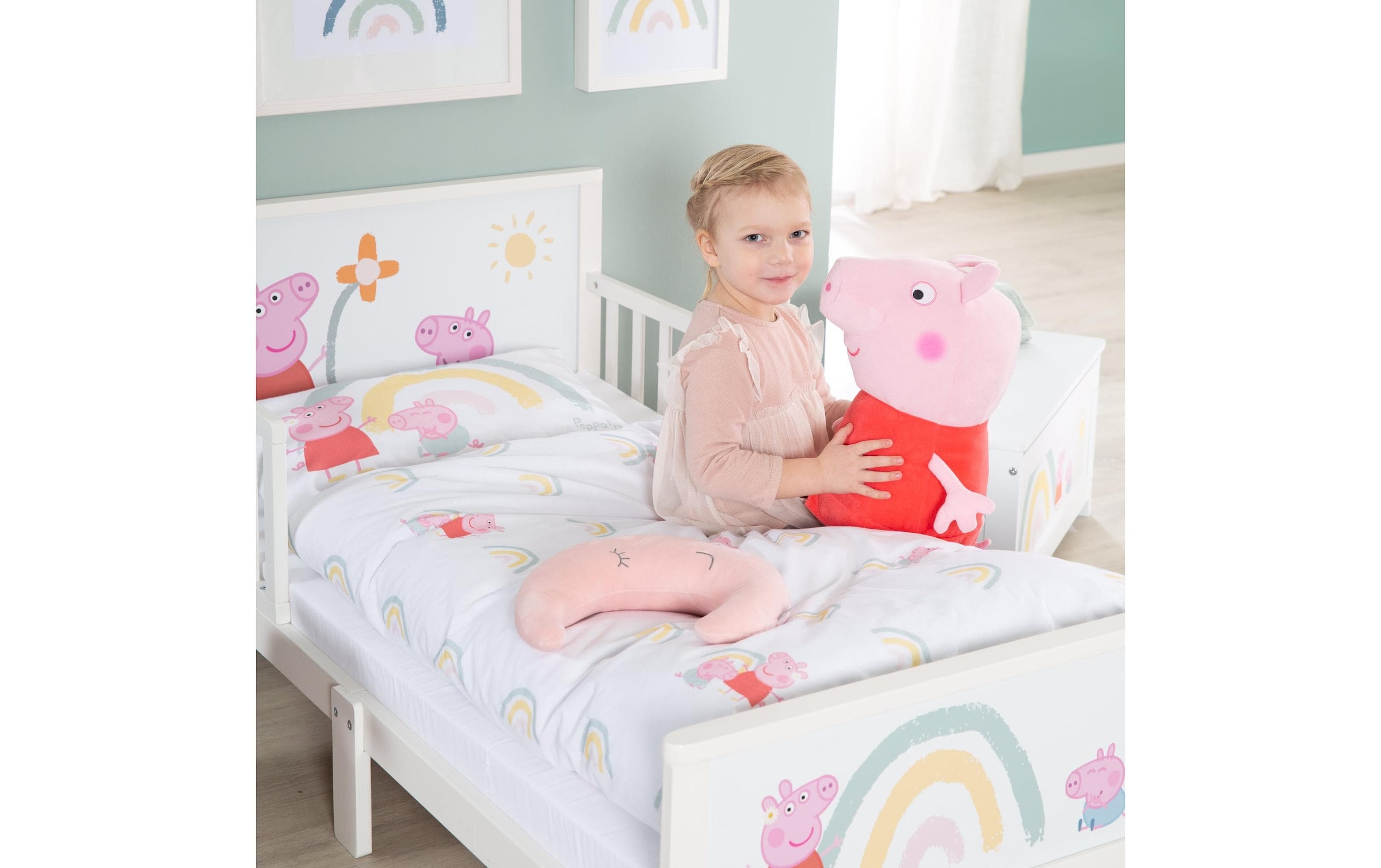 roba® Kinderbett »Peppa-Pig 70 x 140 cm«