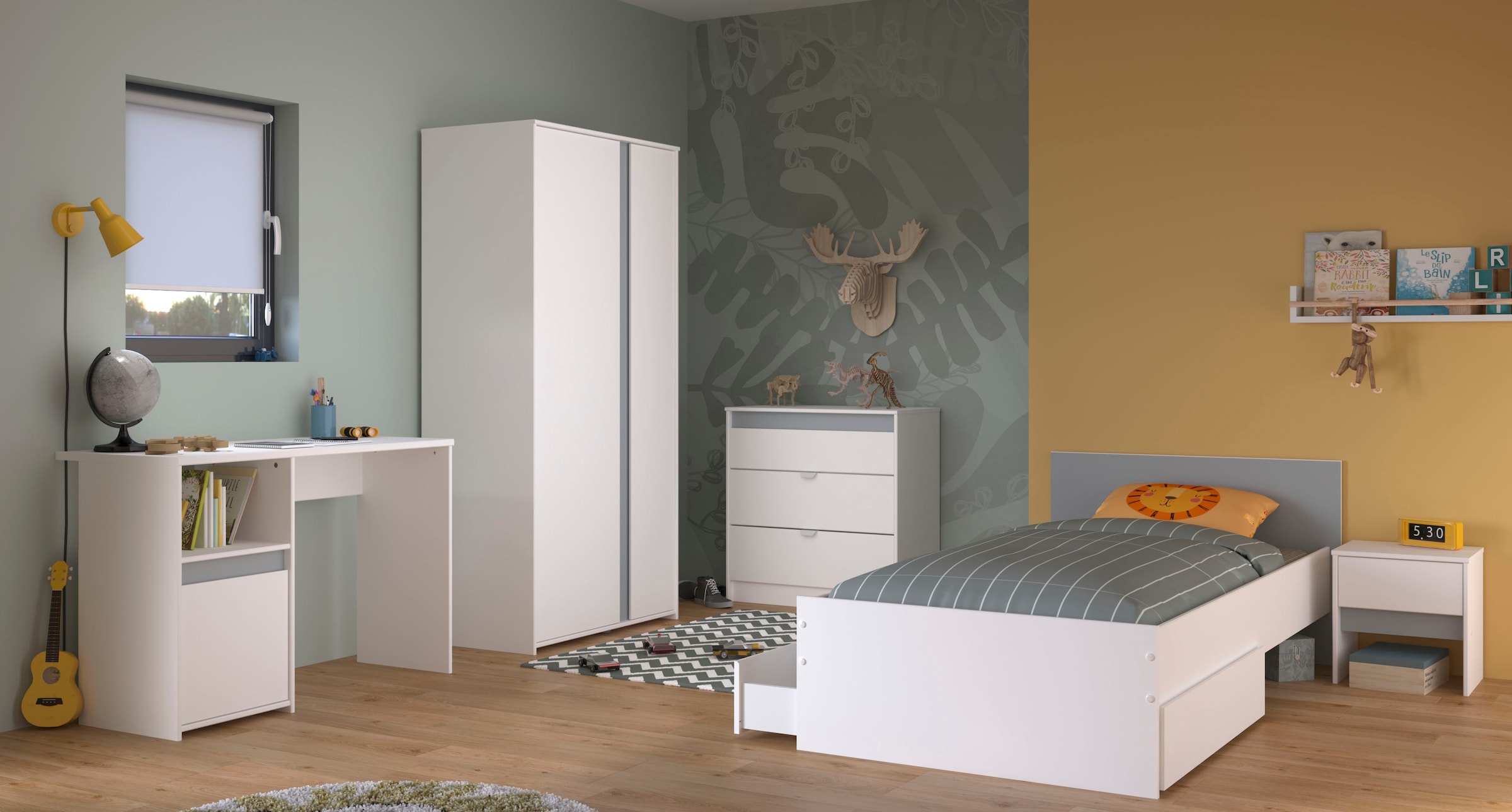 Parisot Jugendzimmer-Set »Pirouette«, (Set, 6 tlg.)