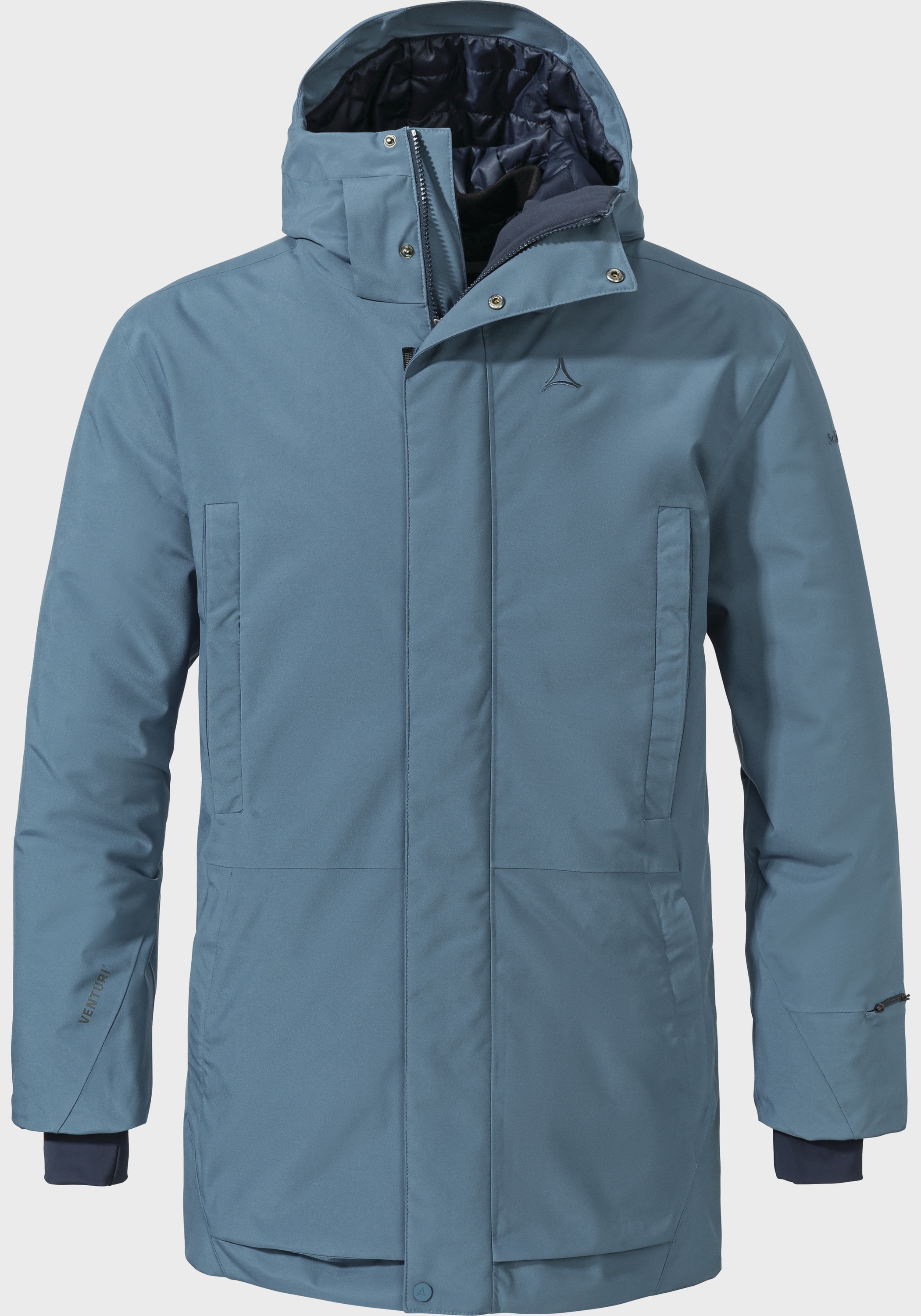 Schöffel Langjacke »Urban Ins Parka Style Crivat MNS« mit Kapuze