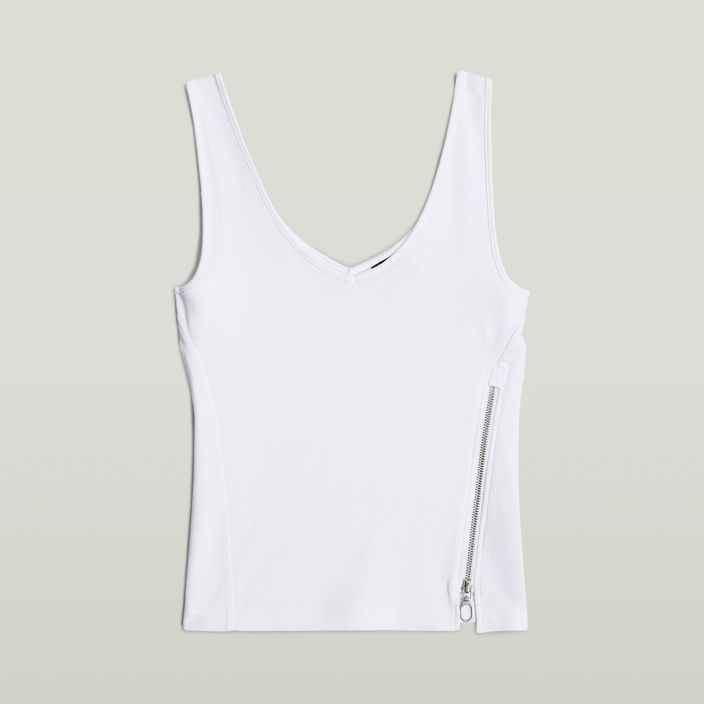 G-STAR Trägertop »Asymmetrical Zip«, mit Reissverschluss