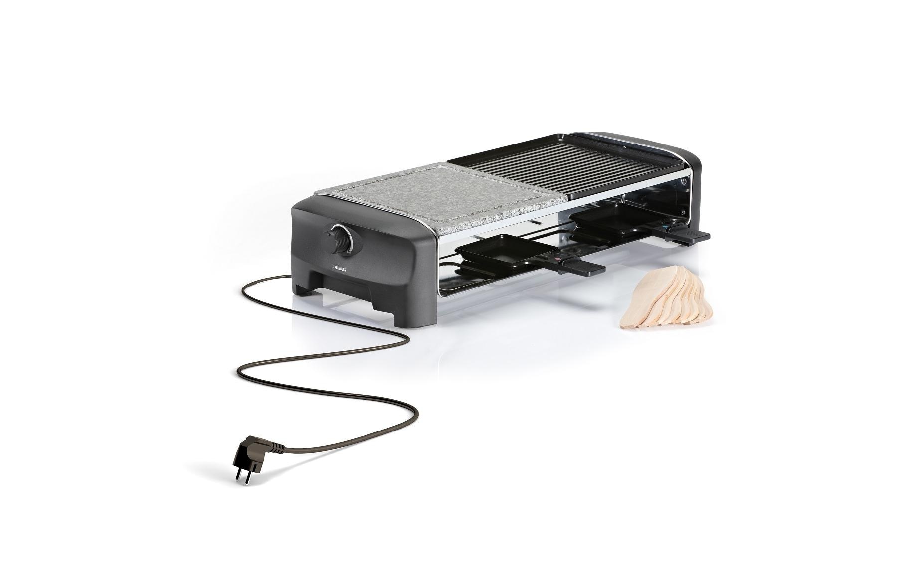 PRINCESS Raclette »Grill und Stone 8er«, 1400 W