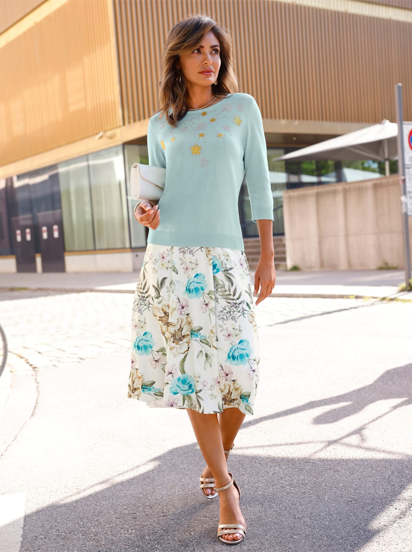 Lady Rundhalspullover »Rundhals-Pullover«