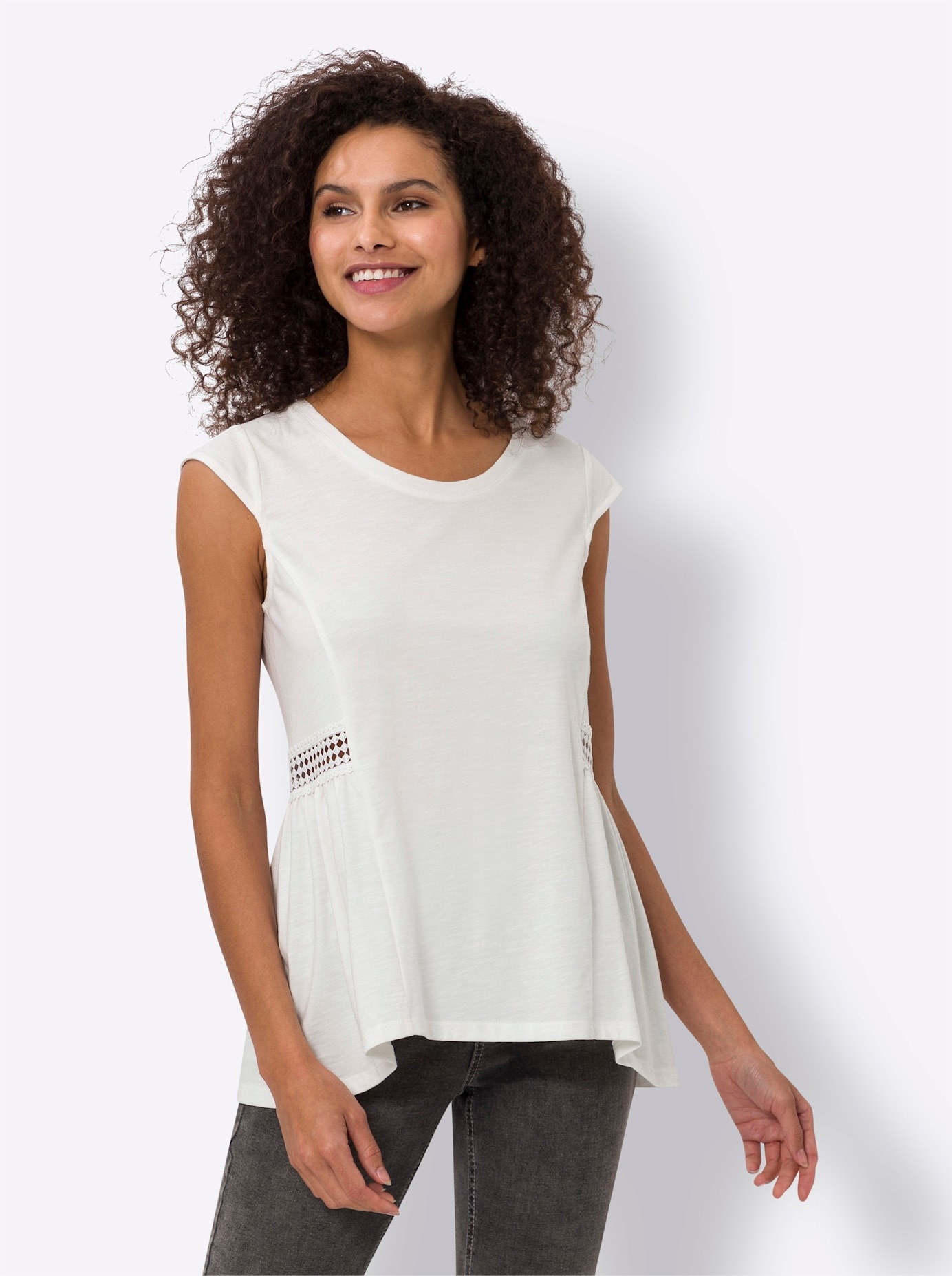 heine Kurzarmshirt »Shirt«, (1 tlg.)