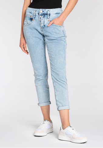 5-Pocket-Jeans »Shyra Cropped Light Denim«