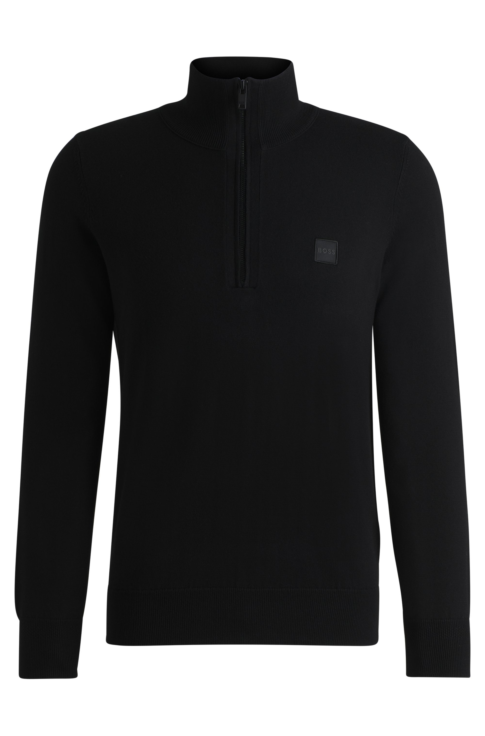 BOSS ORANGE Rollkragenpullover »Kanobix«, mit Ton-in-Ton Logo