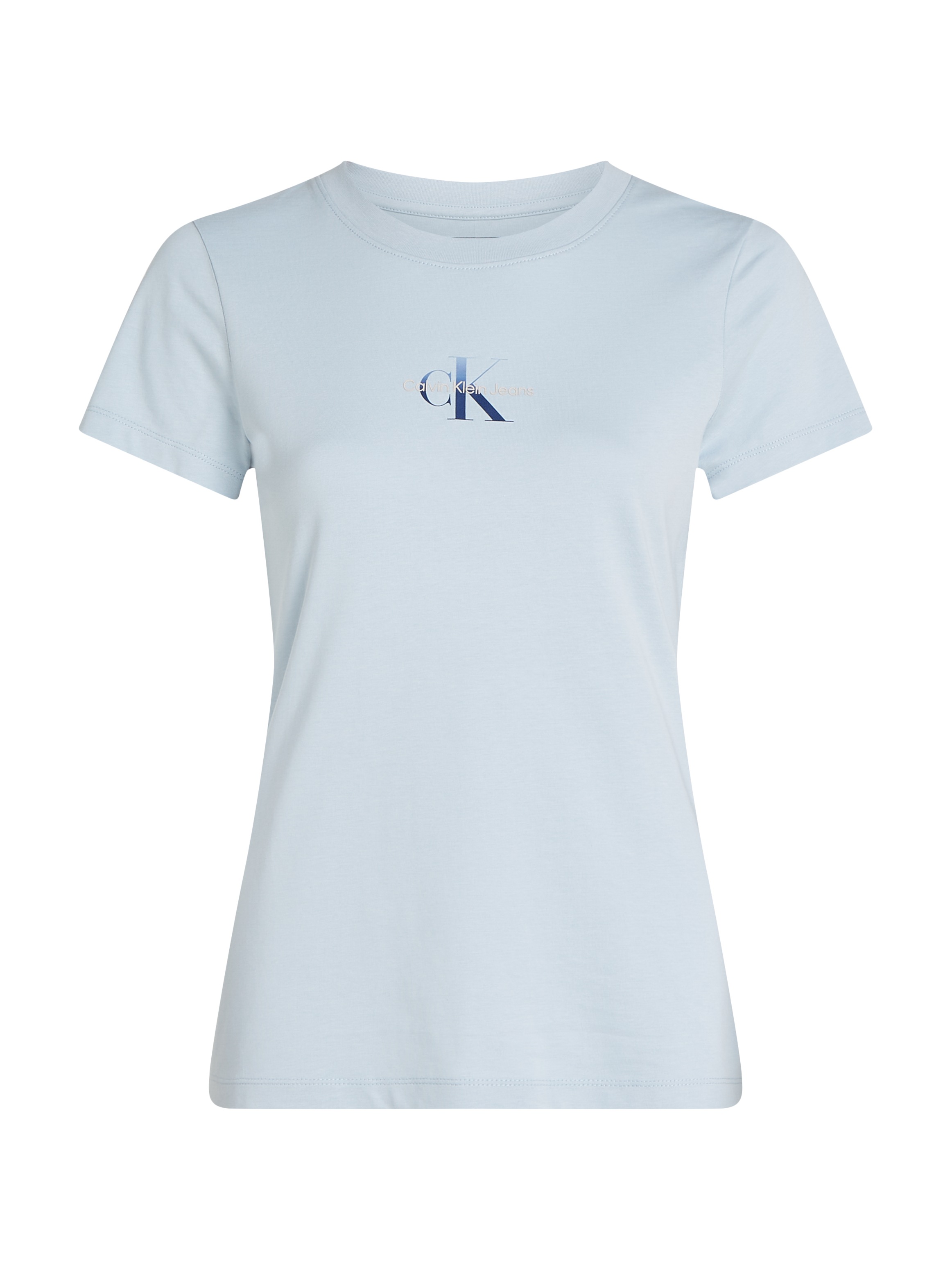 Calvin Klein Jeans T-Shirt »GRADIENT MONOLOGO SLIM TEE«, mit Logodruck