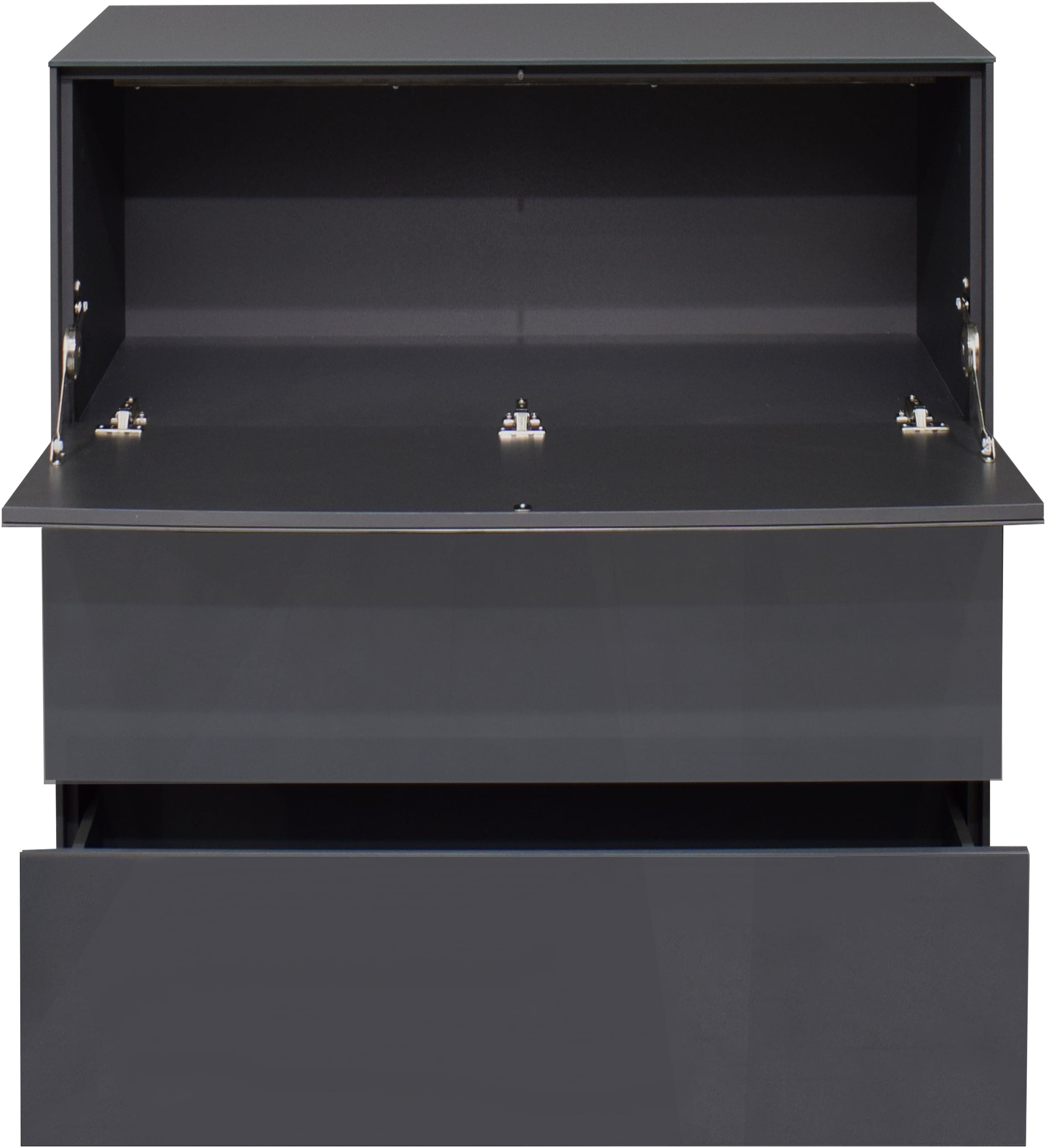 Mäusbacher Kommode »Imola TOPSELLER!«, (OTTOs Choice), Mäusbacher Kommode mit Glasfront und Glasoberplatte