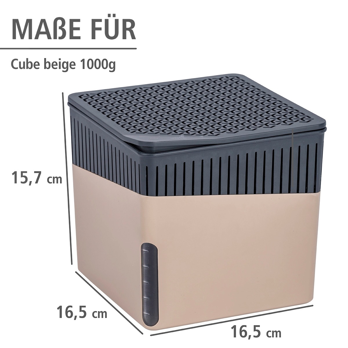 WENKO Luftentfeuchter »Cube«, für 80 m³ Räume, 1000 g