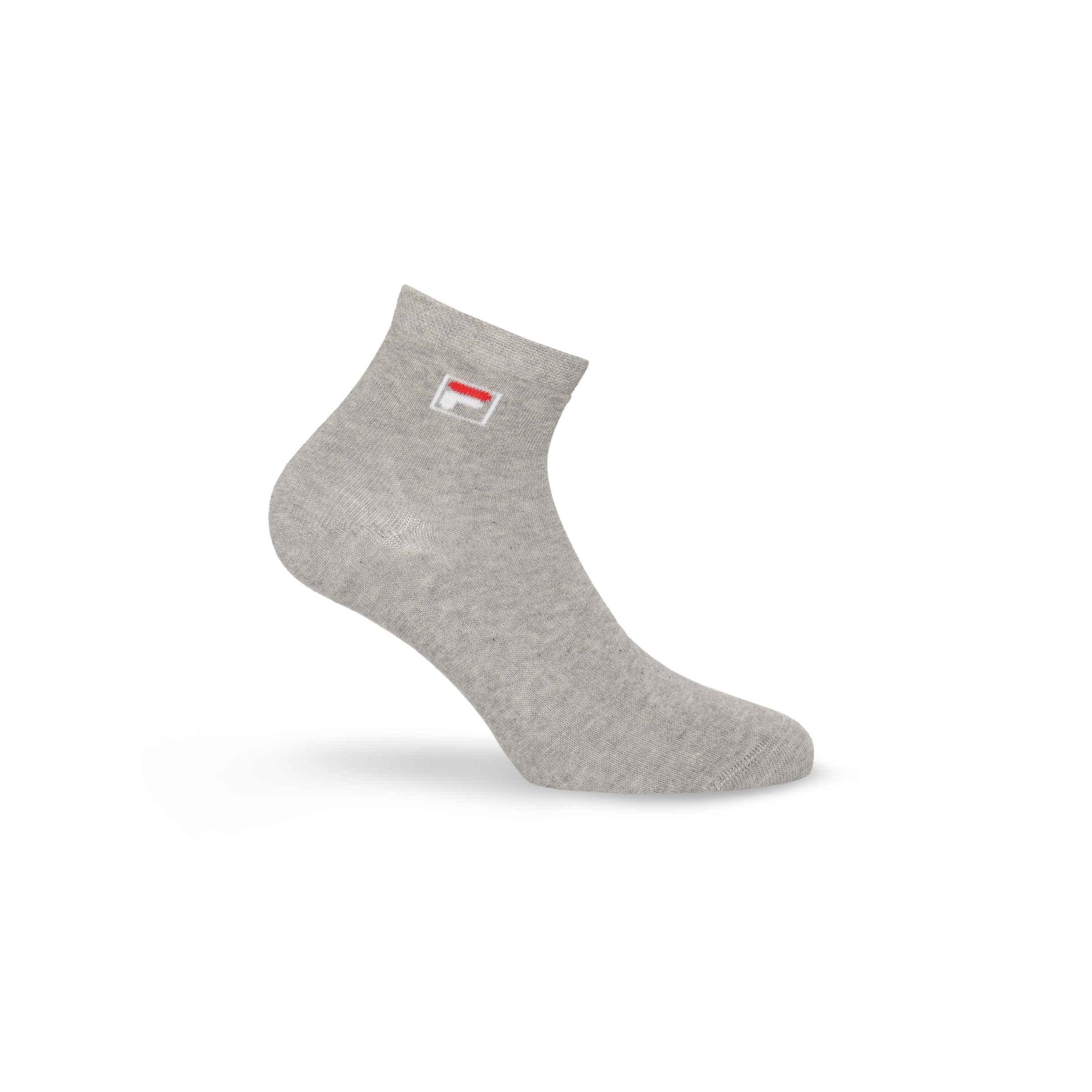 Fila Kurzsocken »UNISEX QUARTER PLAIN SOCKS«, (3 Paar), mit eingestrickem Logo