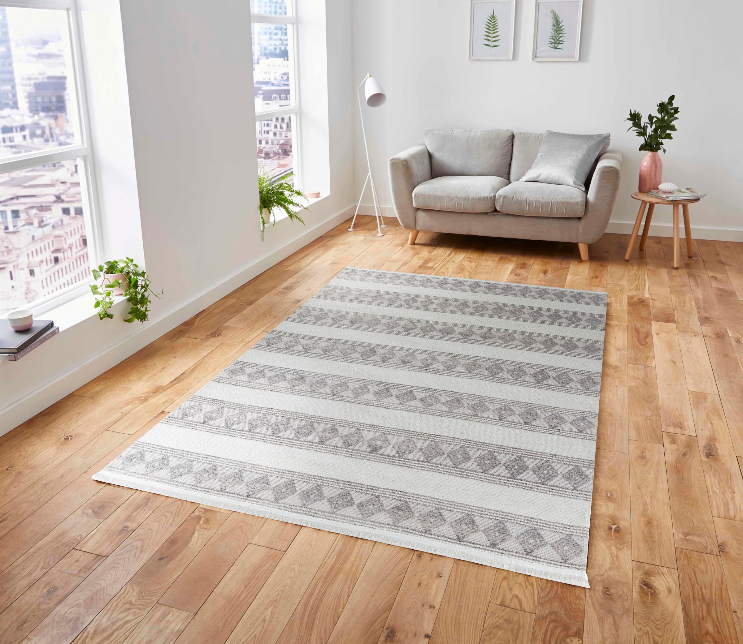 1055«, Teppich Style online | »EFE Scandi Wohnzimmer, Sehrazat rechteckig, Jelmoli-Versand Flachwebteppich, kaufen