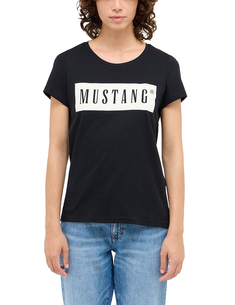 MUSTANG Kurzarmshirt »Damen Style Alma«