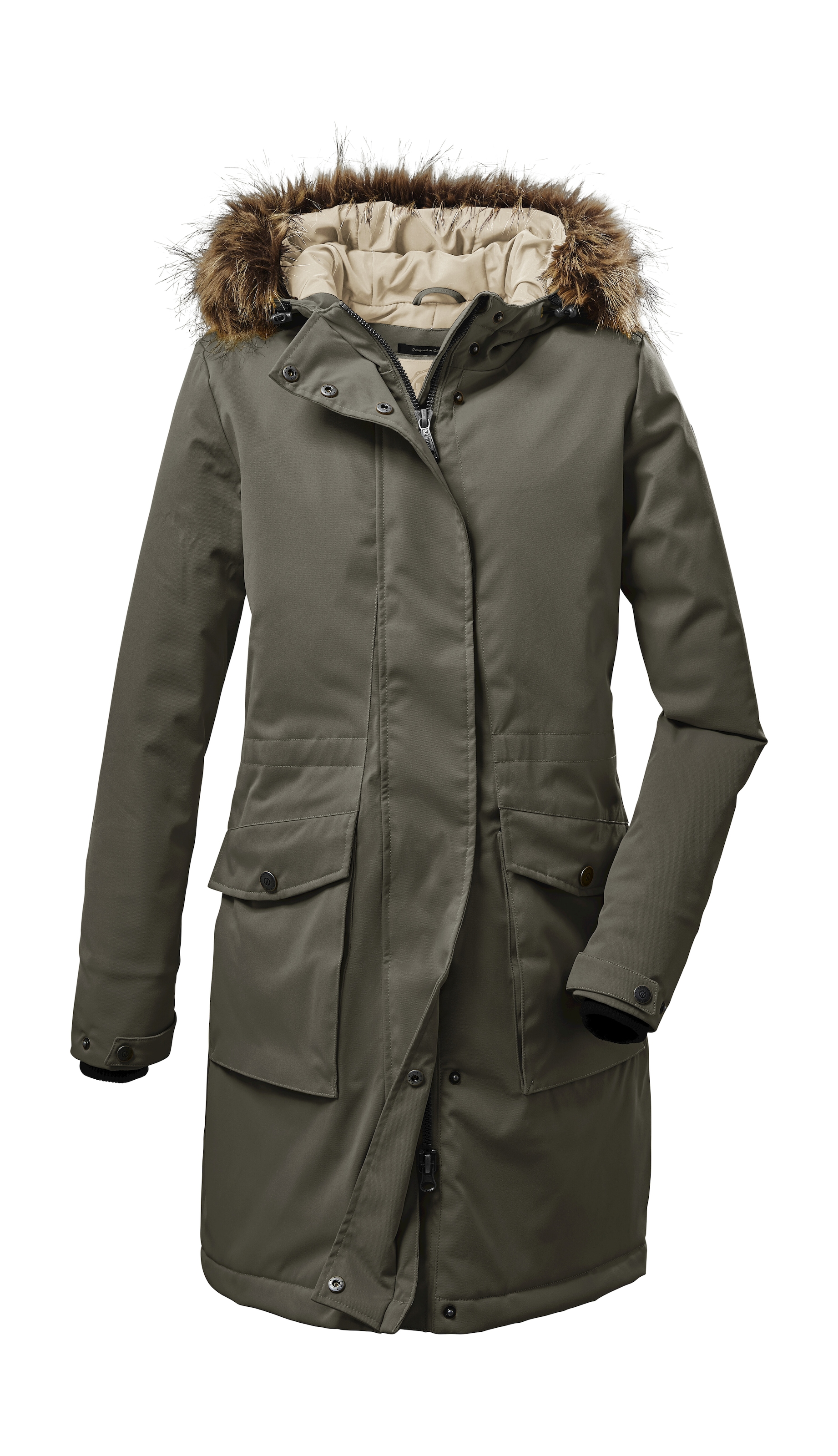 G.I.G.A. DX by killtec Parka »GW 24 WMN PRK« Moderner, wasserabweisender Parka mit 8.000 mm Wassersäule.