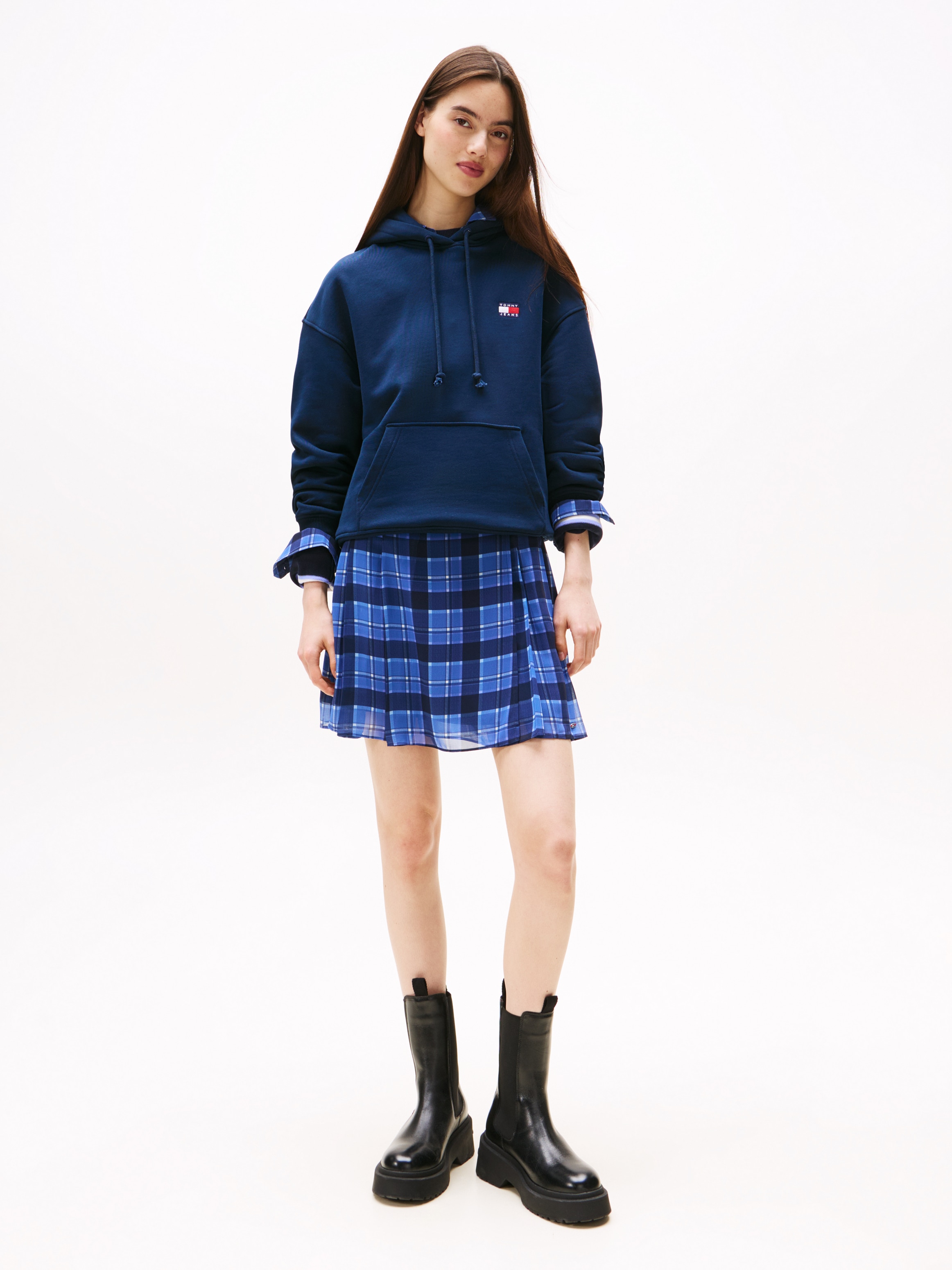 Tommy Jeans Hoodie »TJW BXY BADGE HOODIE EXT«, mit Logo-Badge