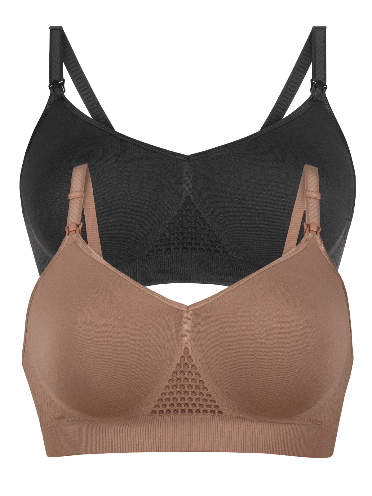 Anita Maternity Still-BH »Seamless« Packung, 2er-Pack, 2 Stk. tlg., herausnehmbare Cups, doppellagig, extra Halt, bequem, weich, bügellos