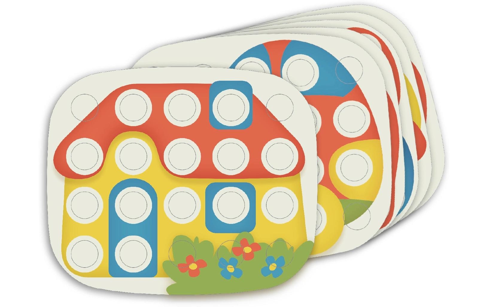 Quercetti Steckspielzeug "PlayBio FantaColor 28 Teile"