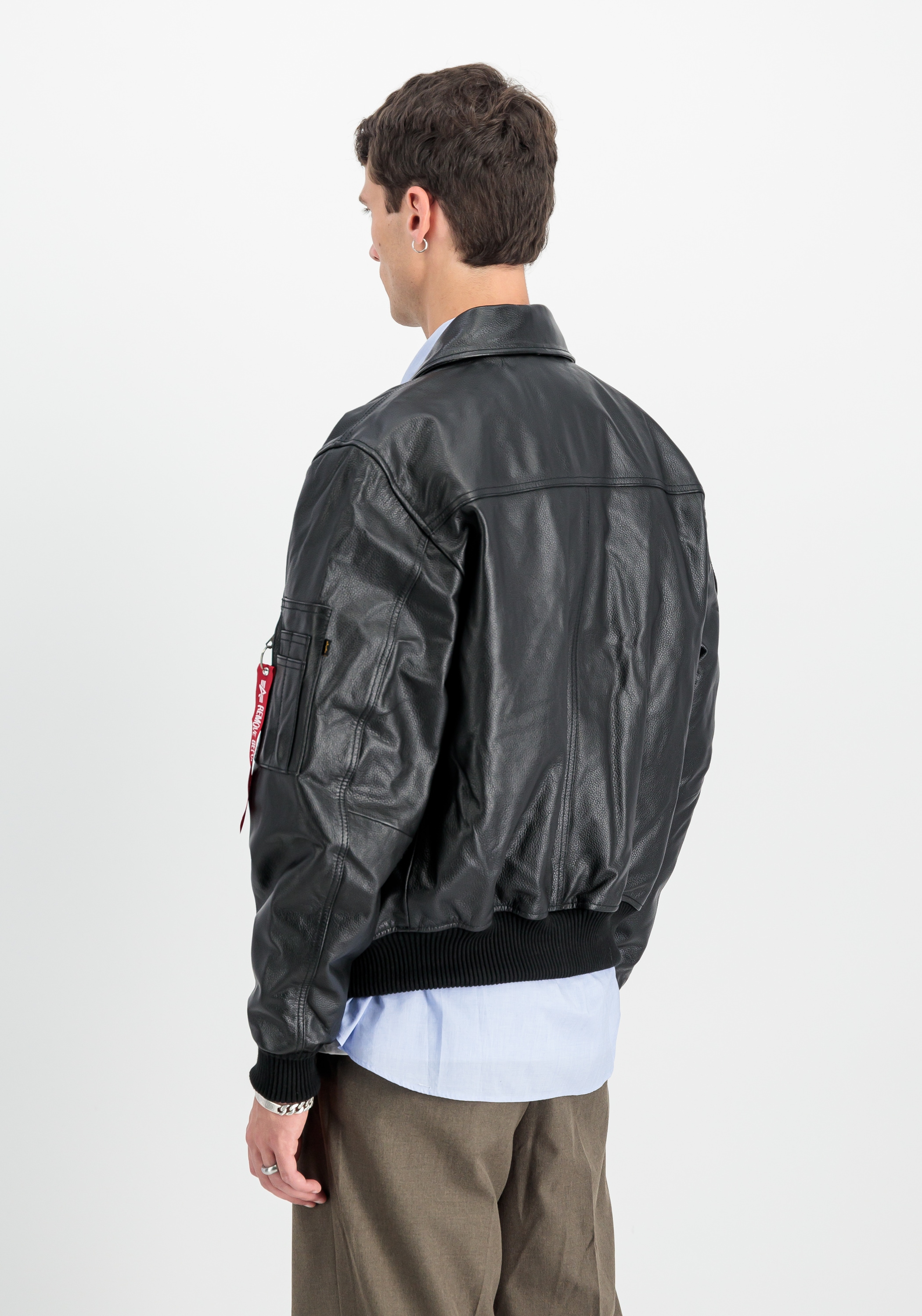 Alpha Industries Lederjacke »CWU-45/P Leather Heritage«
