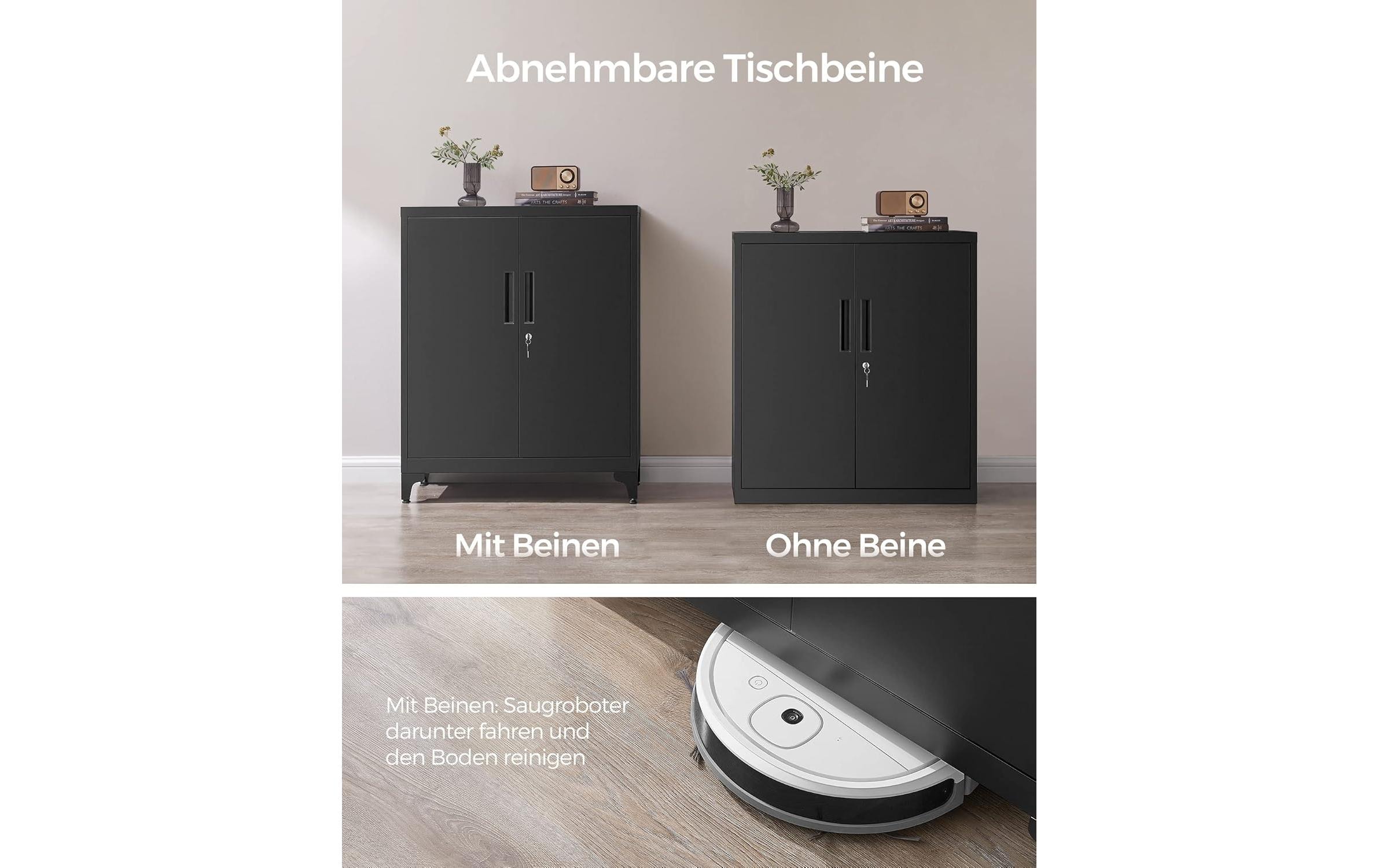 SONGMICS Aktenschrank »80 x 40 x 90 cm«