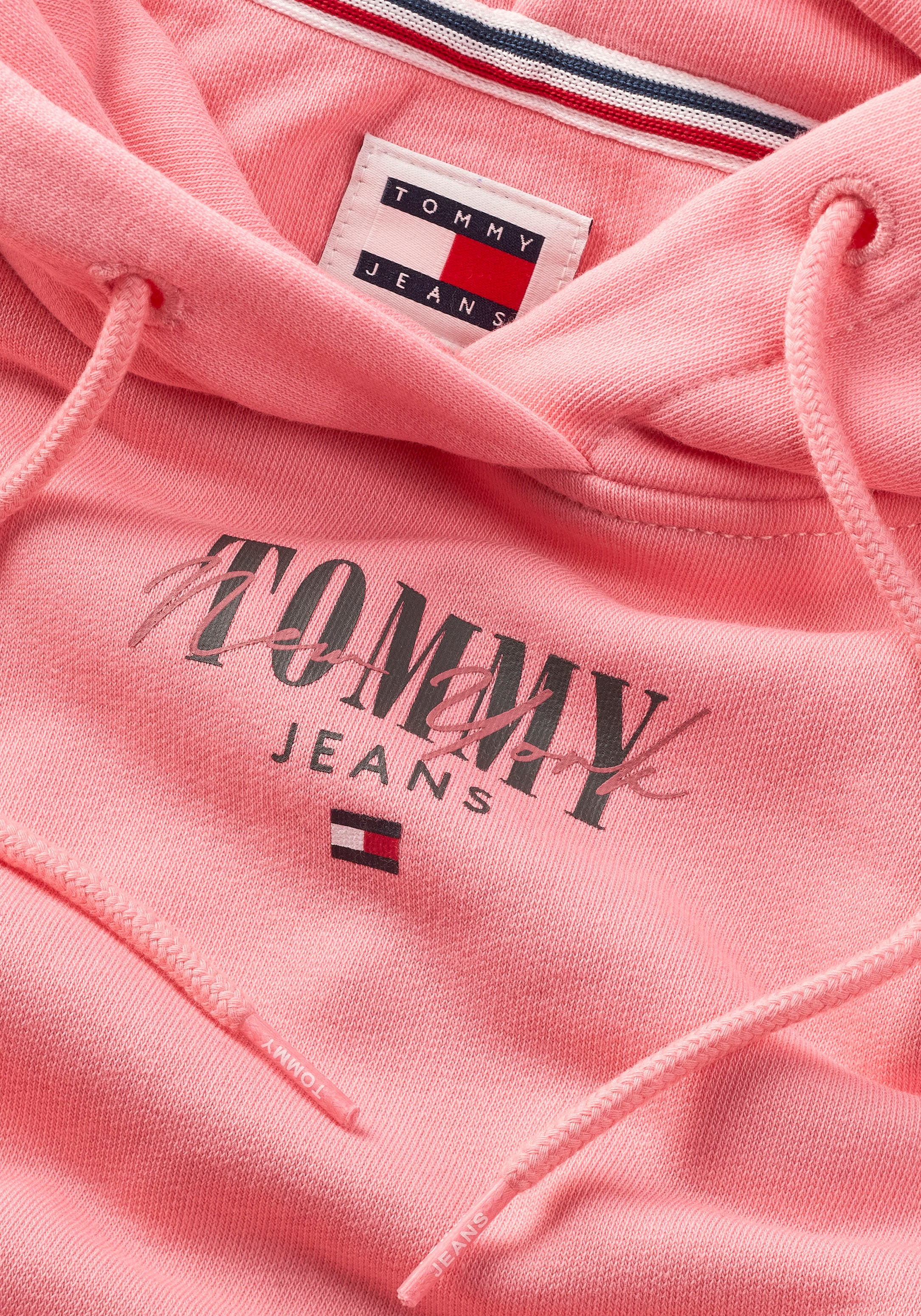 Tommy Jeans Kapuzensweatshirt »TJW RLX ESSENTIAL LOGO HOODIE«, mit Tommy Jeans Logo-Schriftzug & Flag