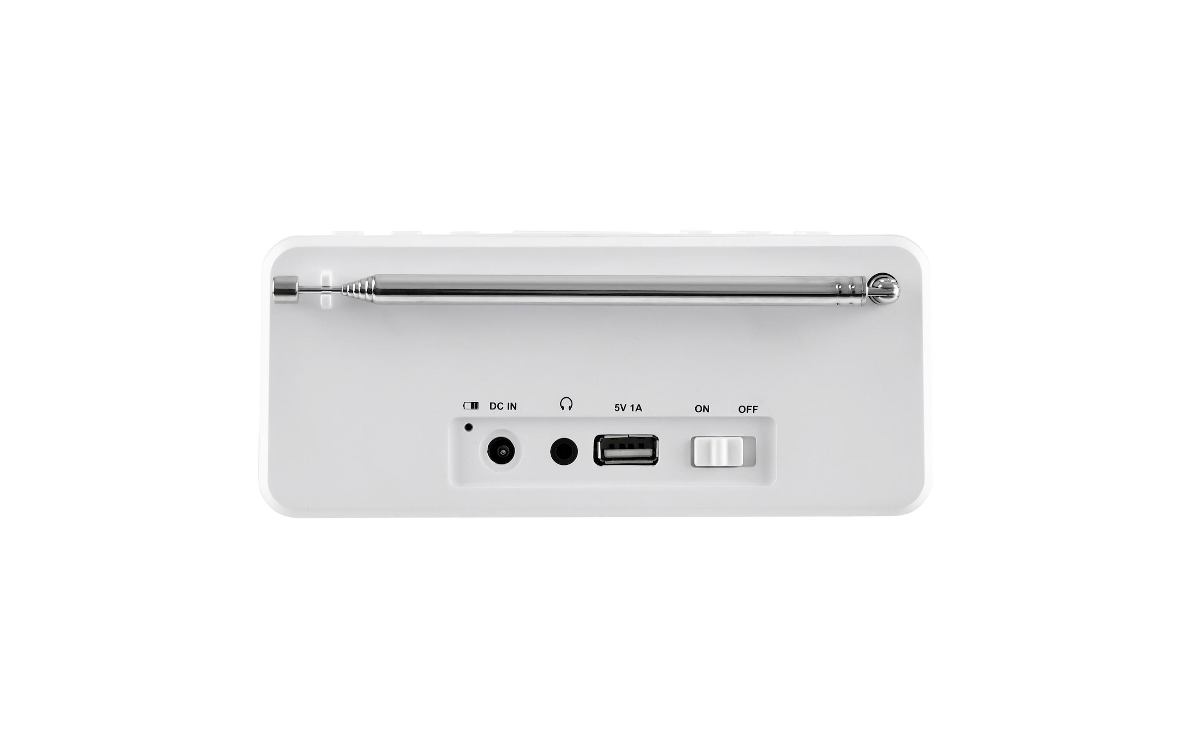 Radiowecker »DAB+ Radio Tamaro Weiss«