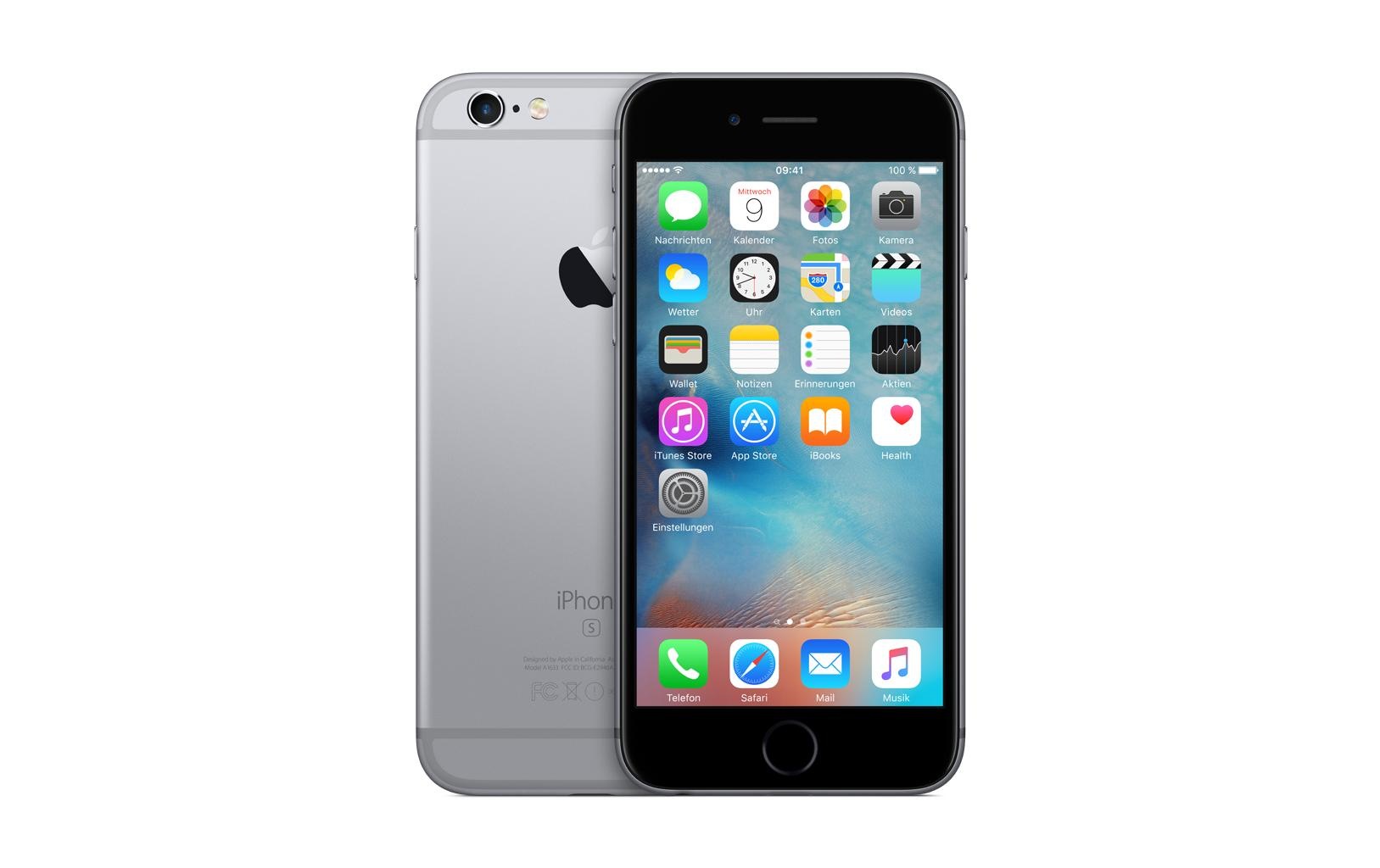 Apple Smartphone »iPhone 6s«, grau, 11,94 cm/4,7 Zoll