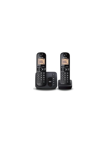 Schnurloses DECT-Telefon »KX-TGC22«, (Mobilteile: 2)