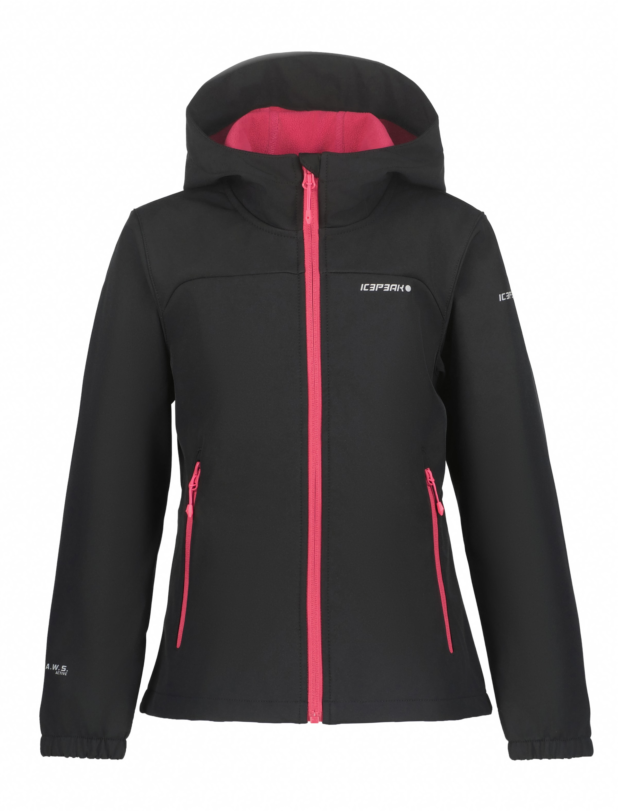 Icepeak Softshelljacke »KULM JR«, (1 St.), mit Kapuze