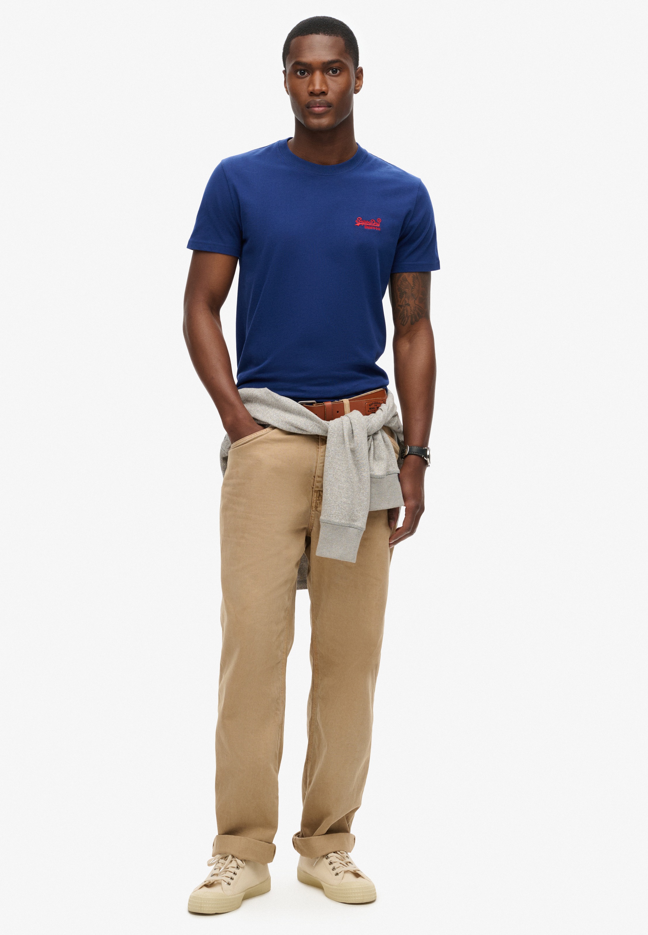 Superdry Rundhalsshirt »ESSENTIAL LOGO EMB TEE«
