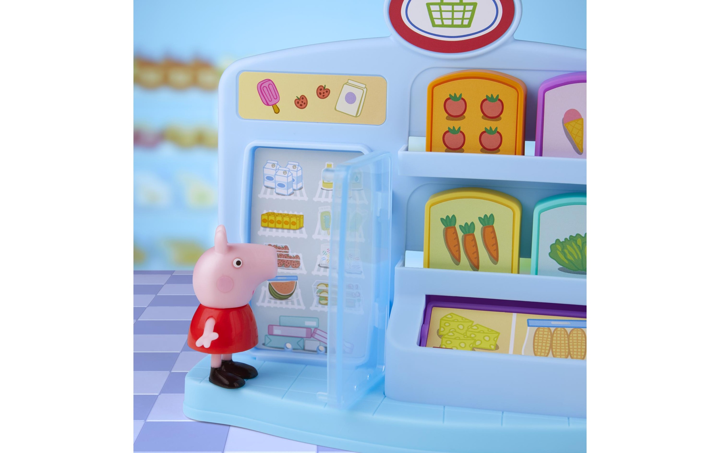 Hasbro Spielfigur »Peppa Pig Peppa geht einkaufen«