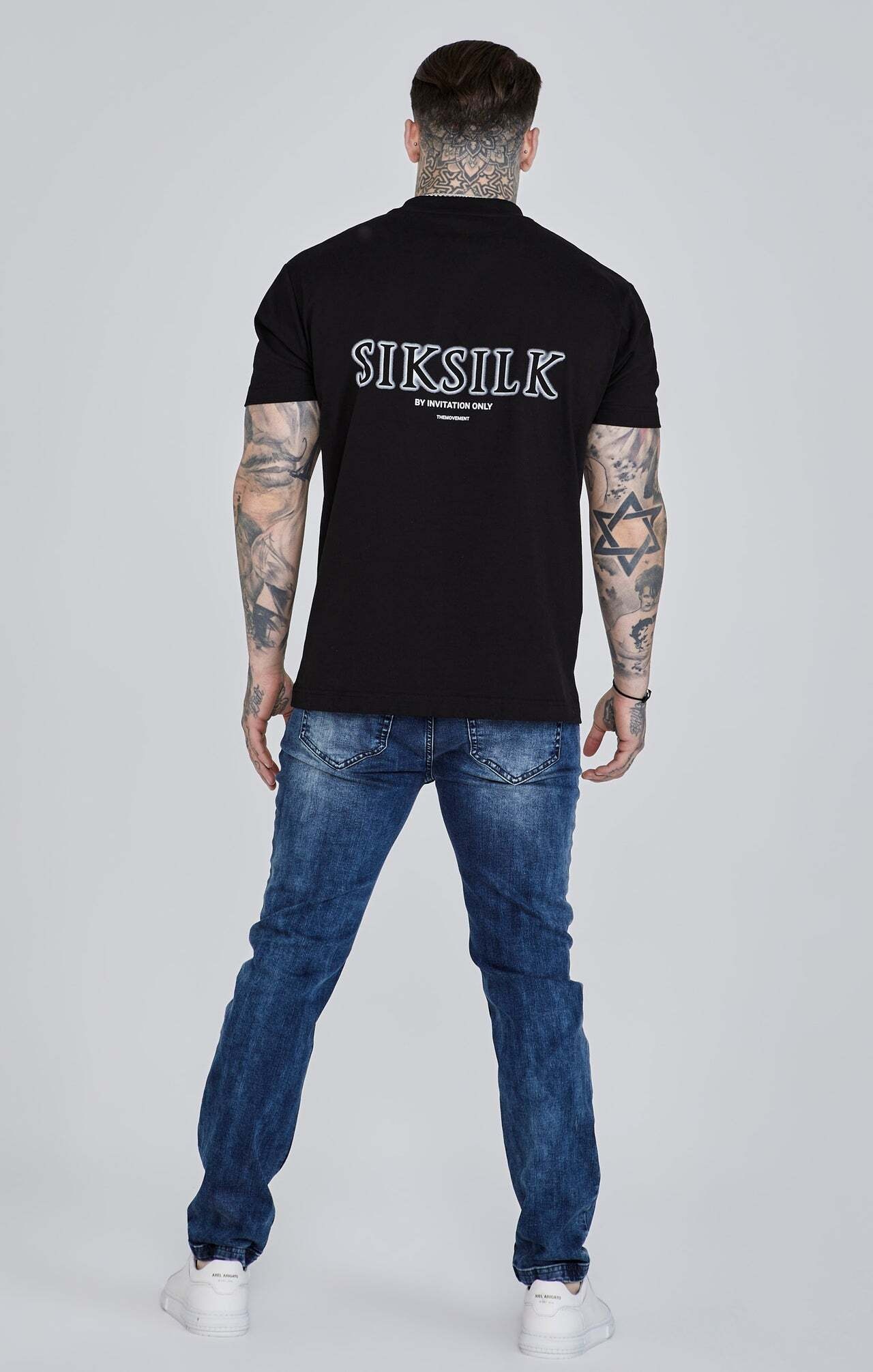 Siksilk Slim-fit-Jeans »Siksilk Jeans Distressed Slim Fit«