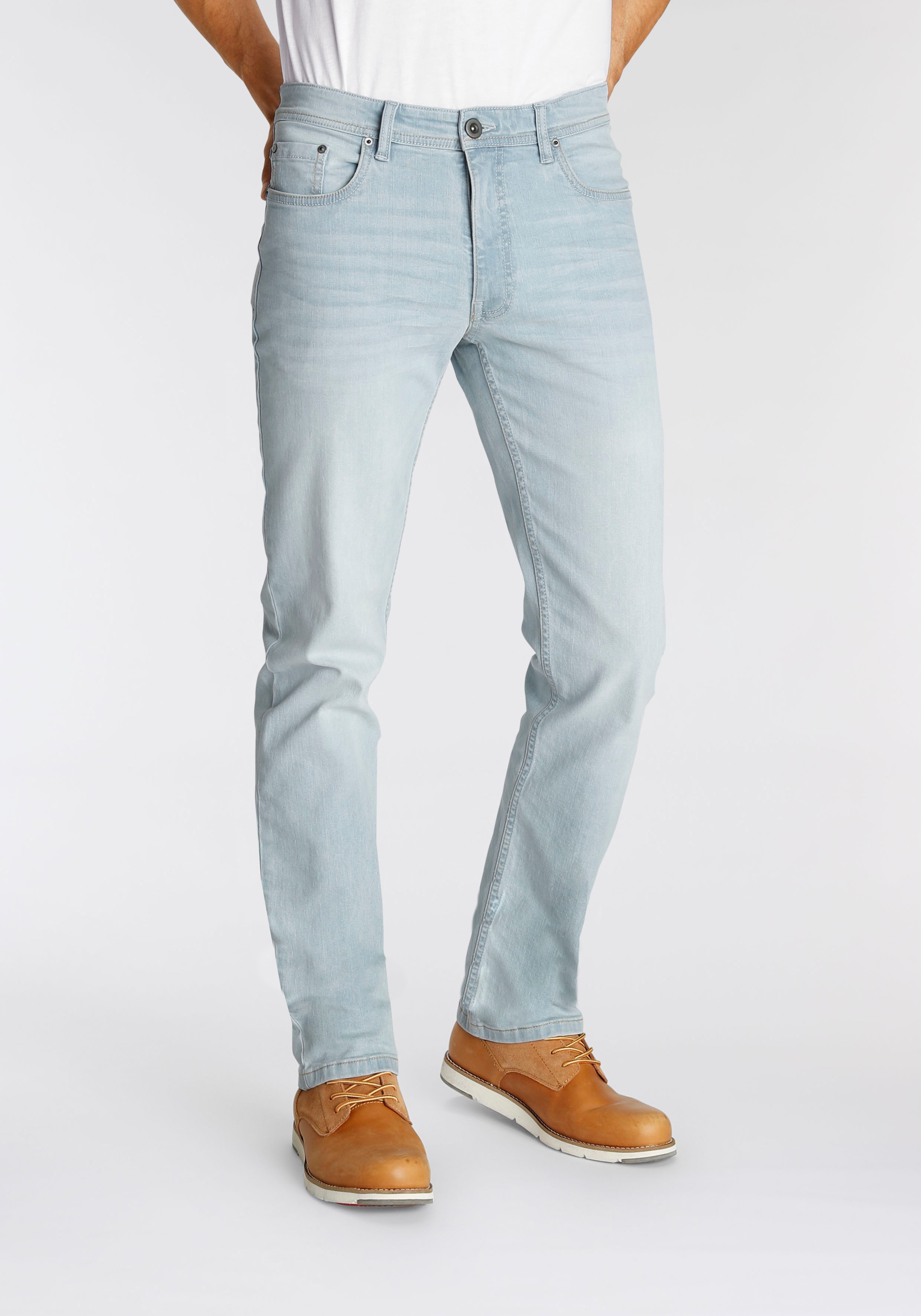 AJC Straight-Jeans, im 5-Pocket-Style