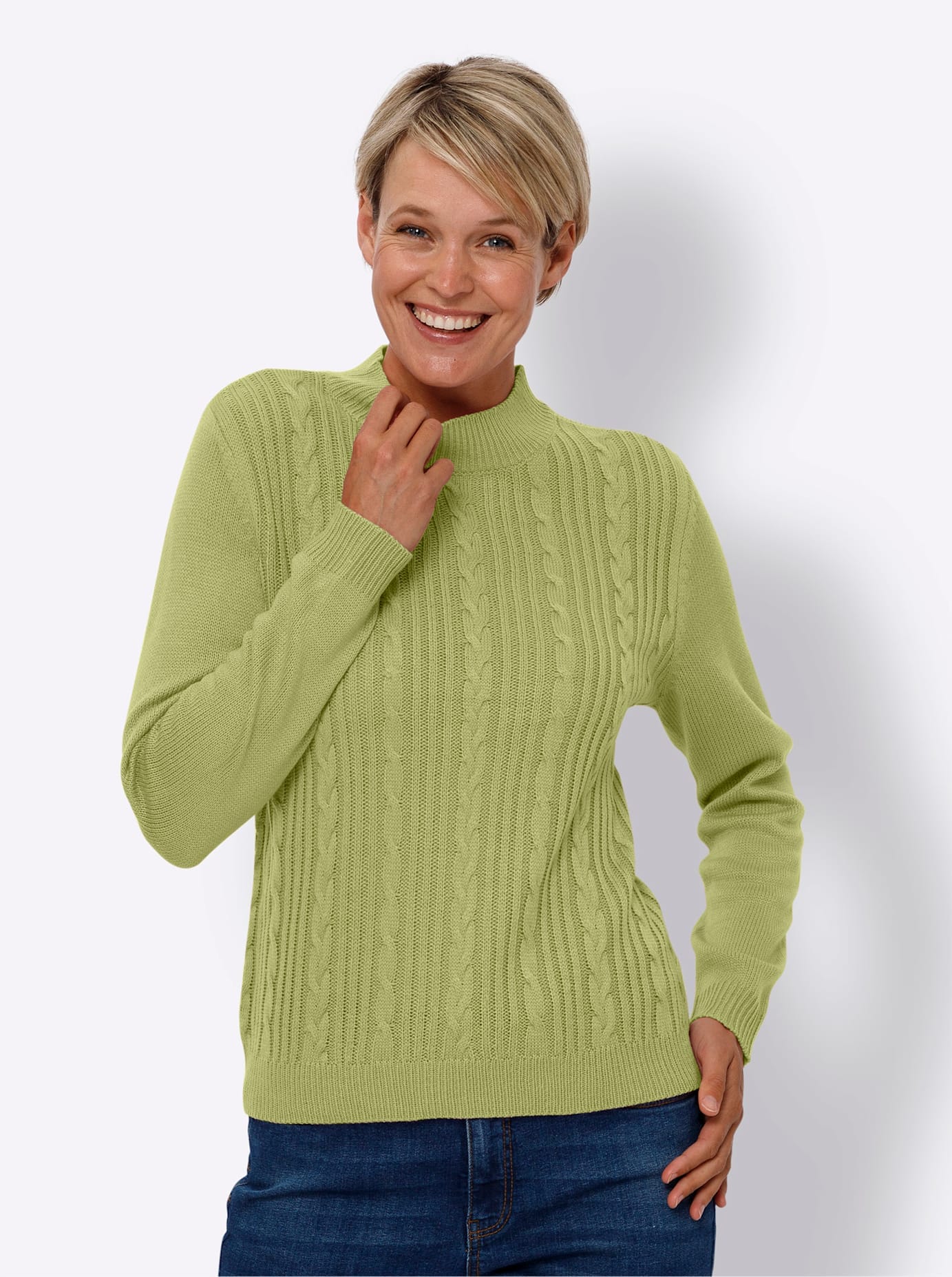 Classic Basics Strickpullover »Stehkragen-Pullover«