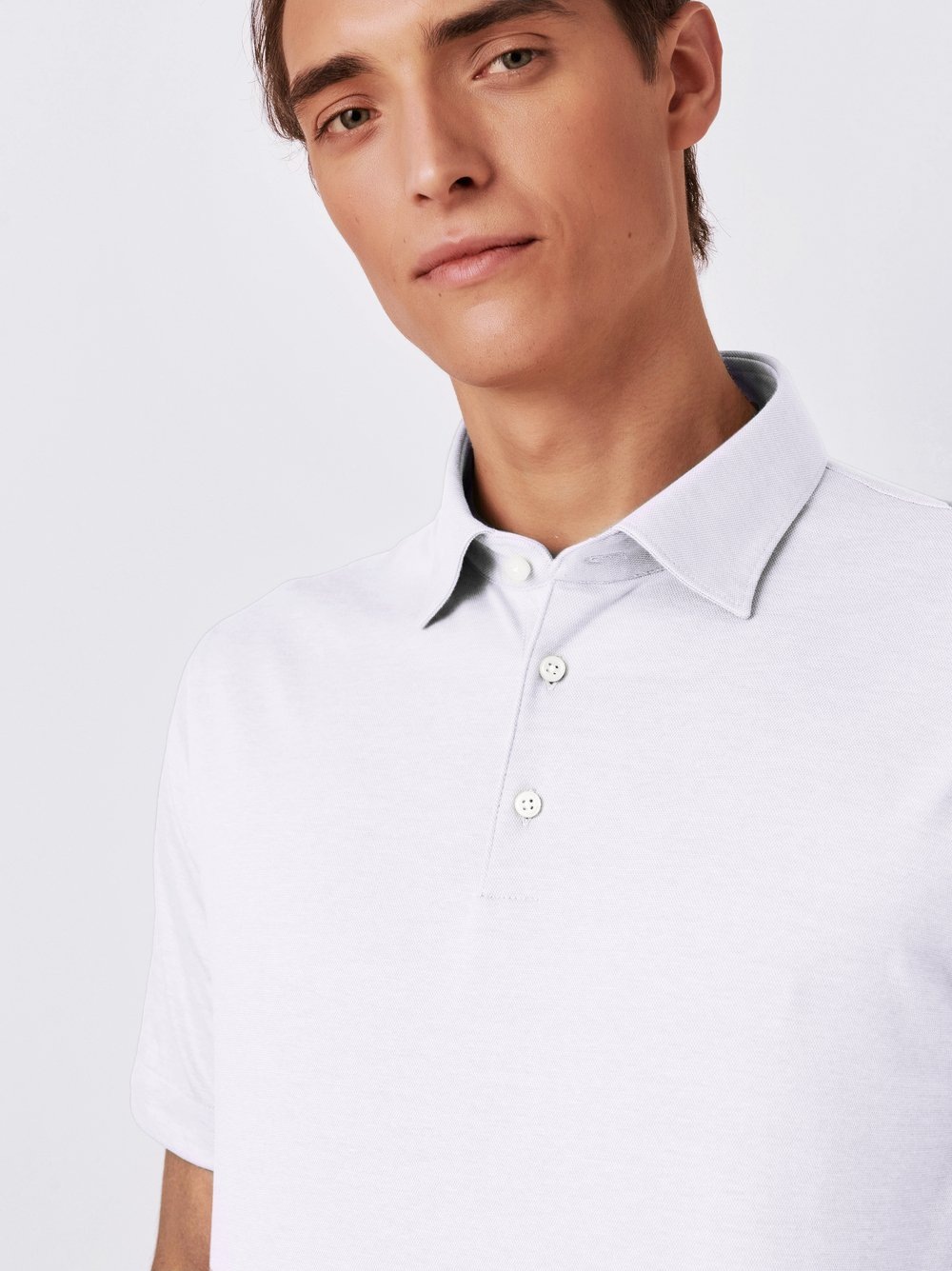 DESOTO Poloshirt »Essential Polo Kent 1/2«, Mit Rundhalsausschnitt